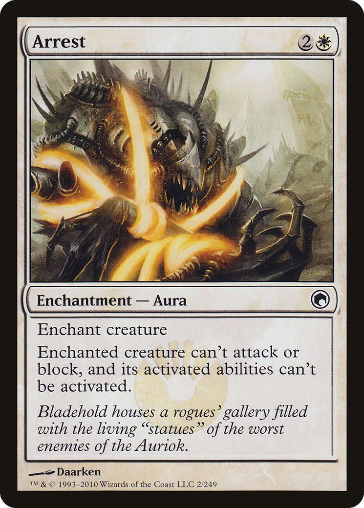 Arrest — Scars of Mirrodin — Magic: The Gathering
