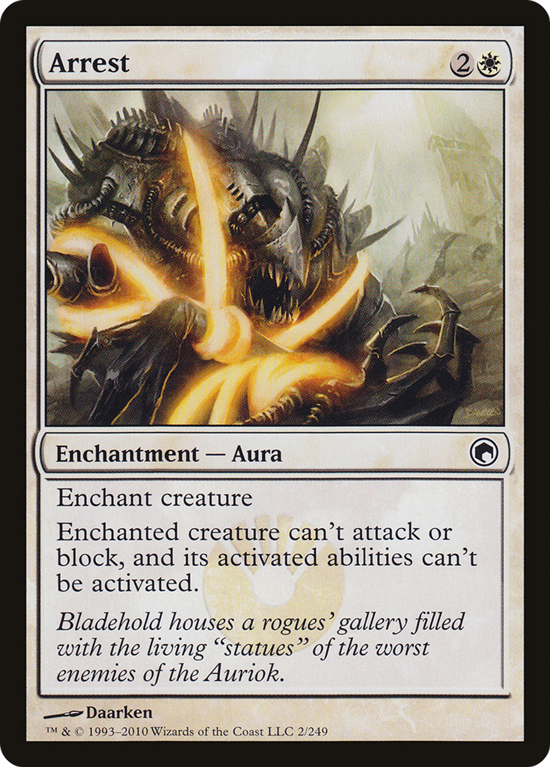 Arrest — Scars of Mirrodin — Magic: The Gathering