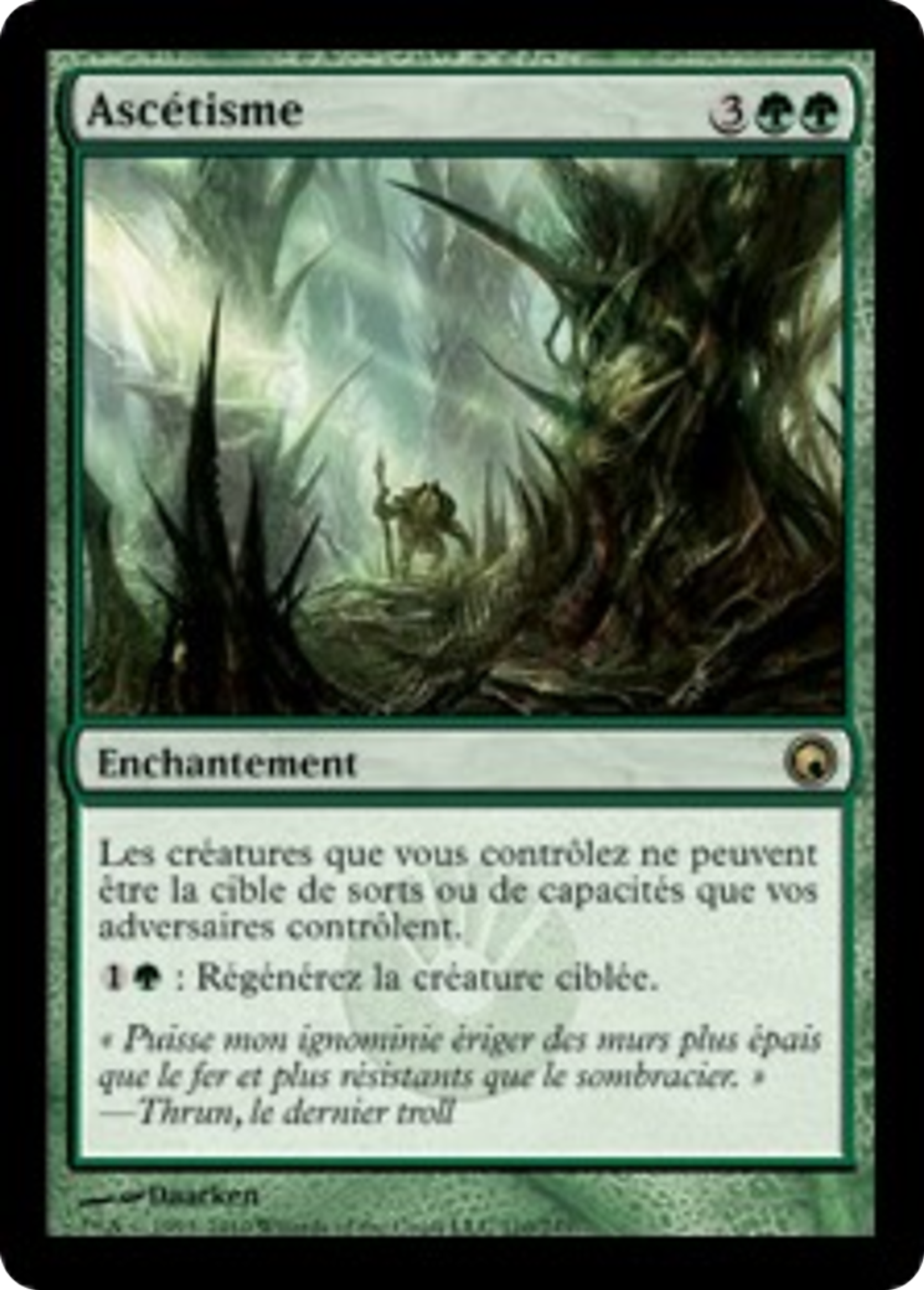 Ascétisme — Scars of Mirrodin — Magic: The Gathering