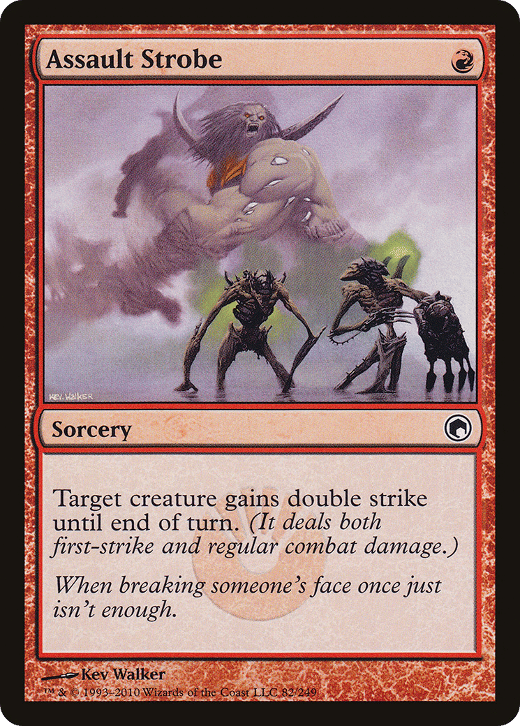 Assault Strobe — Scars of Mirrodin — Magic: The Gathering