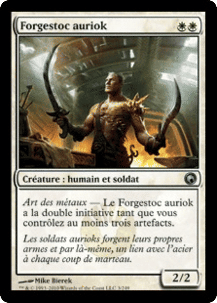 Forgestoc auriok — Scars of Mirrodin — Magic: The Gathering