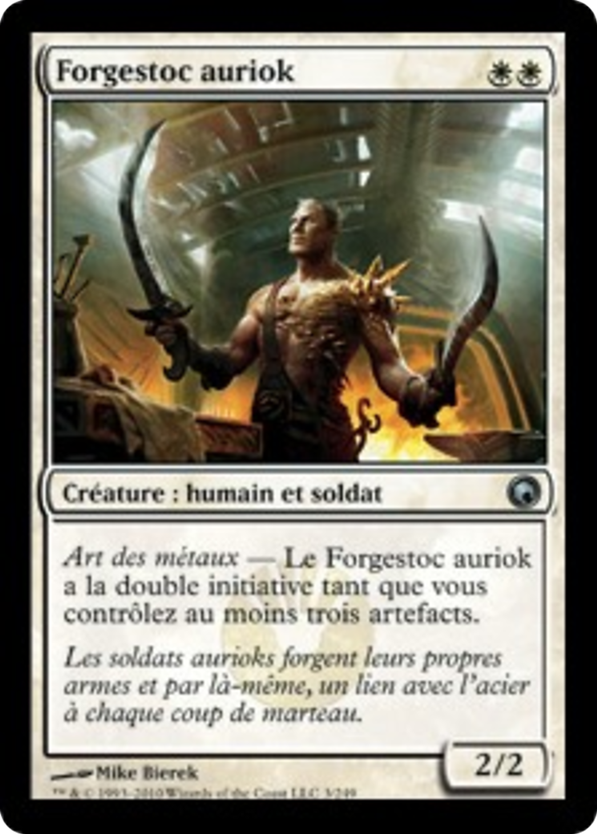 Forgestoc auriok — Scars of Mirrodin — Magic: The Gathering
