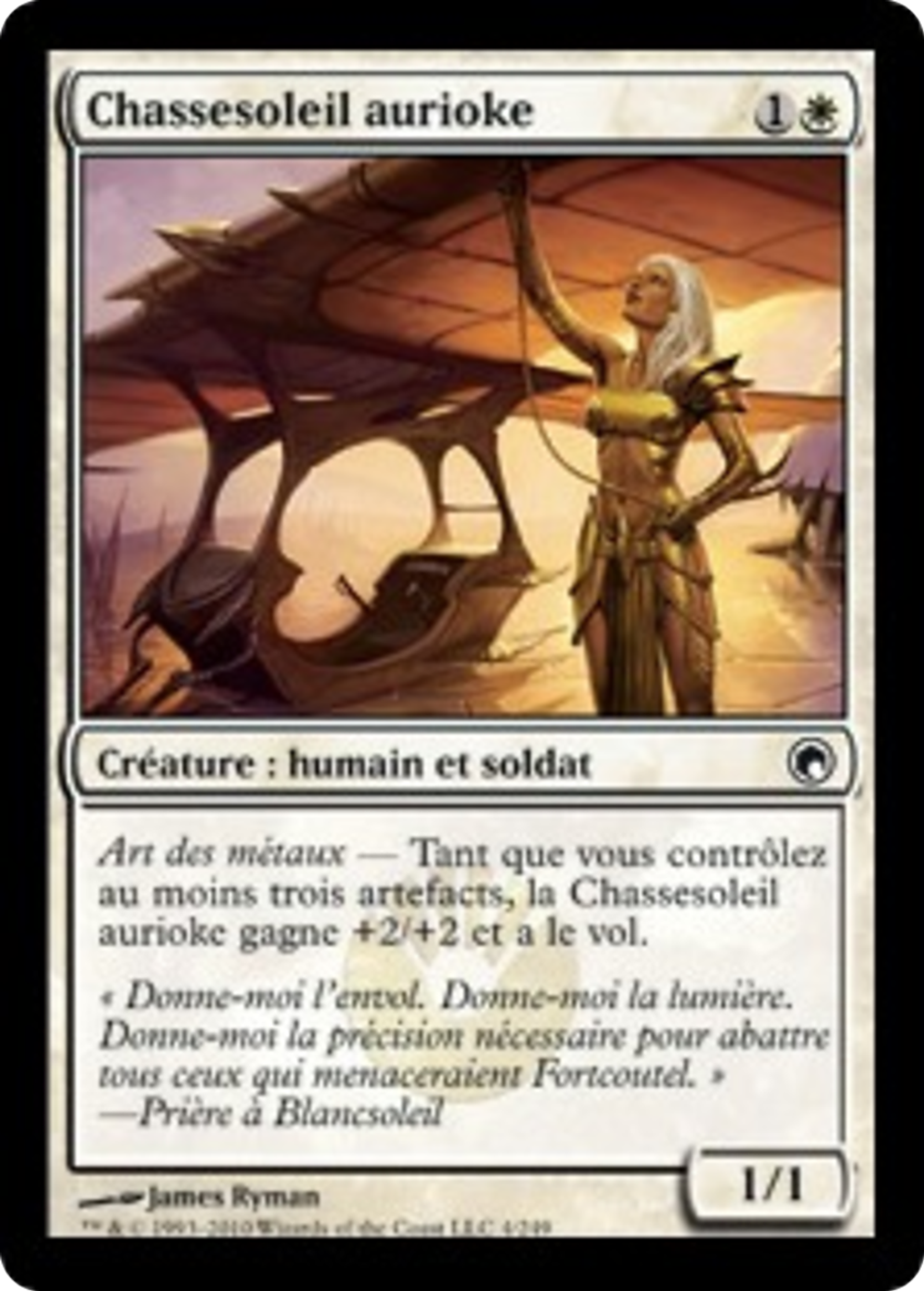 Chassesoleil aurioke — Scars of Mirrodin — Magic: The Gathering