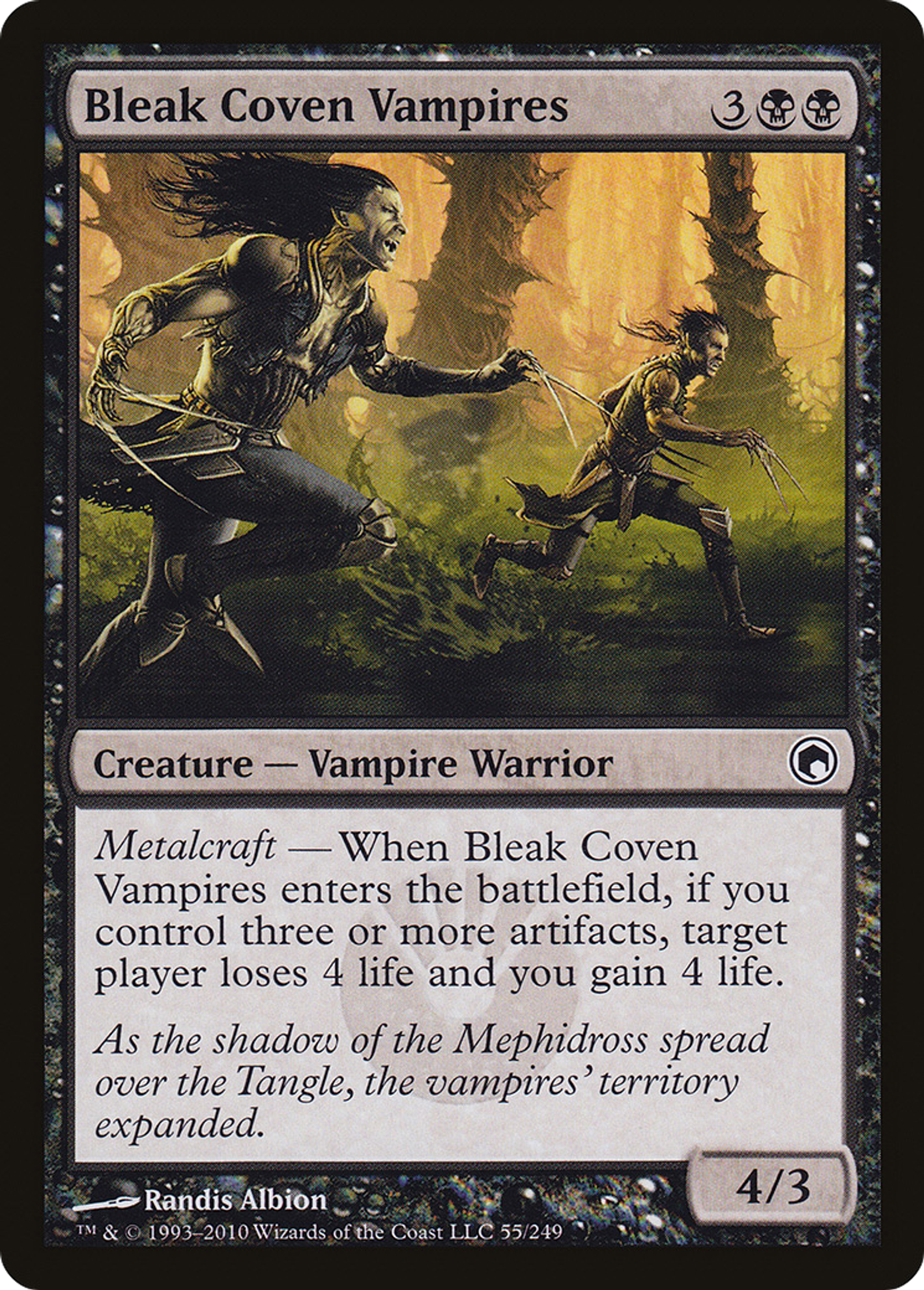 Bleak Coven Vampires — Scars of Mirrodin — Magic: The Gathering