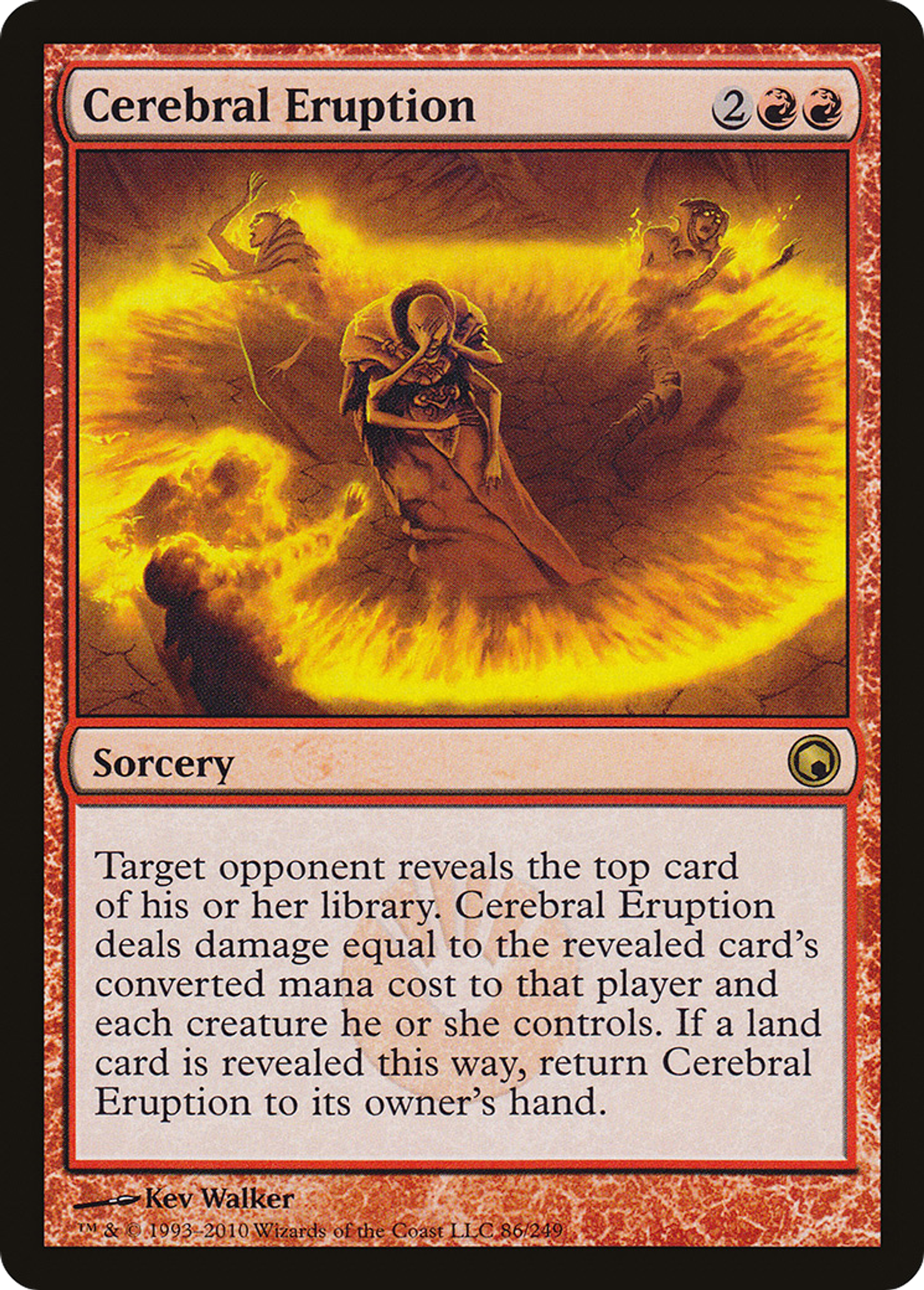 Cerebral Eruption — Scars of Mirrodin — Magic: The Gathering