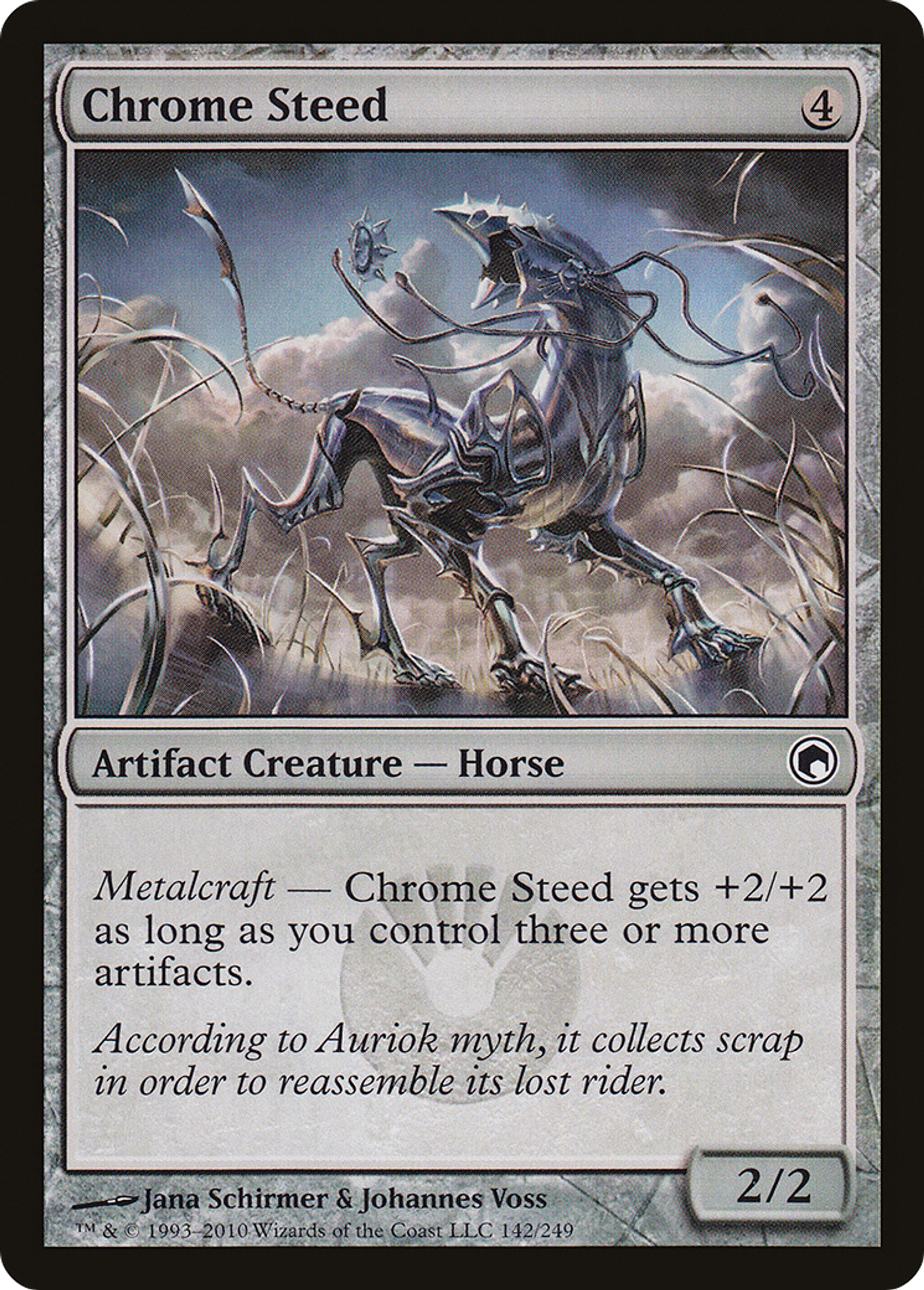 Chrome Steed — Scars of Mirrodin — Magic: The Gathering