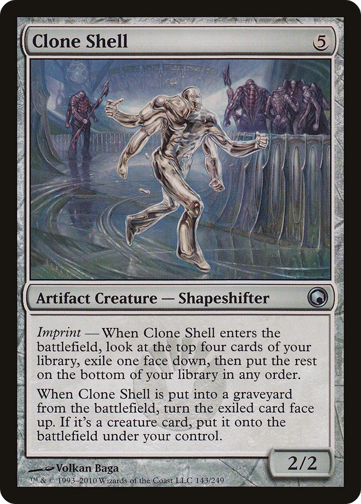 Clone Shell — Scars of Mirrodin — Magic: The Gathering