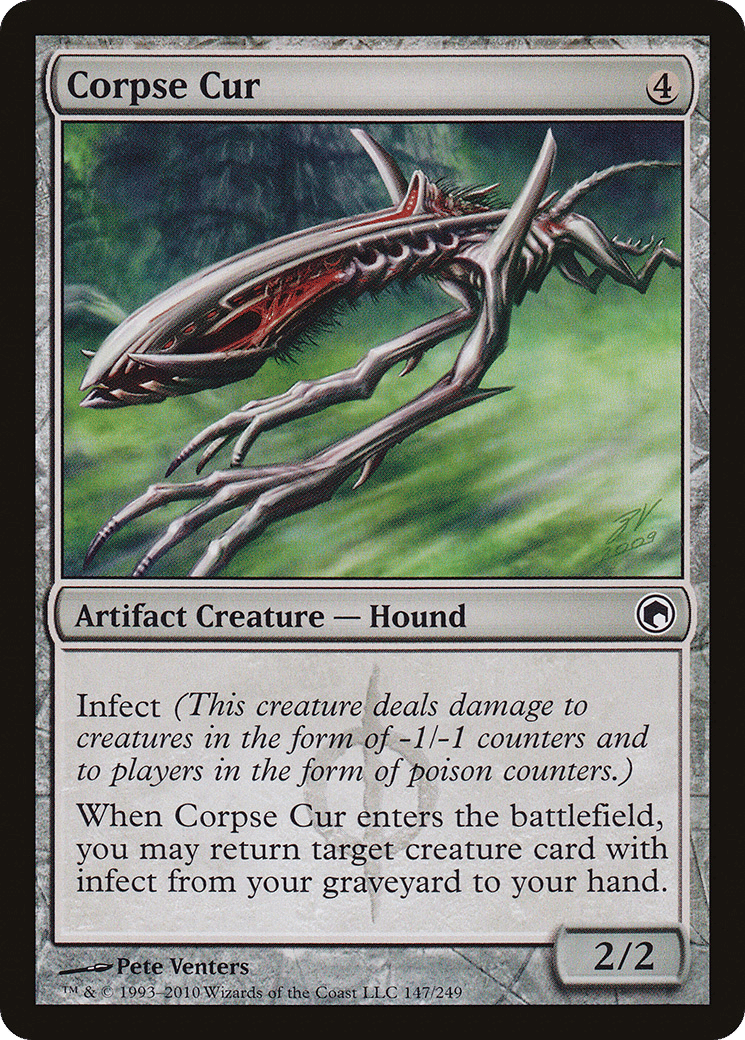 Corpse Cur — Scars of Mirrodin — Magic: The Gathering