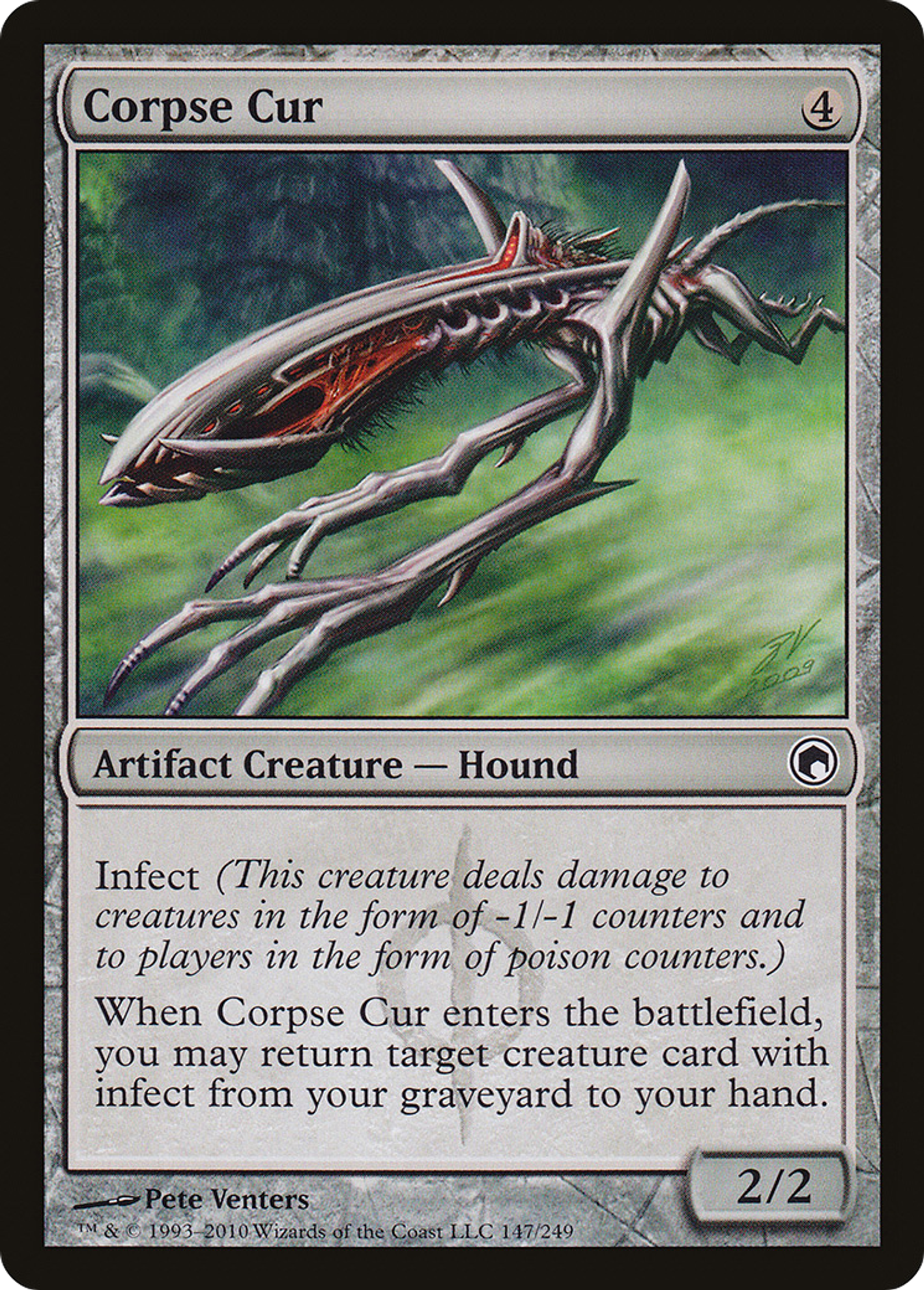 Corpse Cur — Scars of Mirrodin — Magic: The Gathering