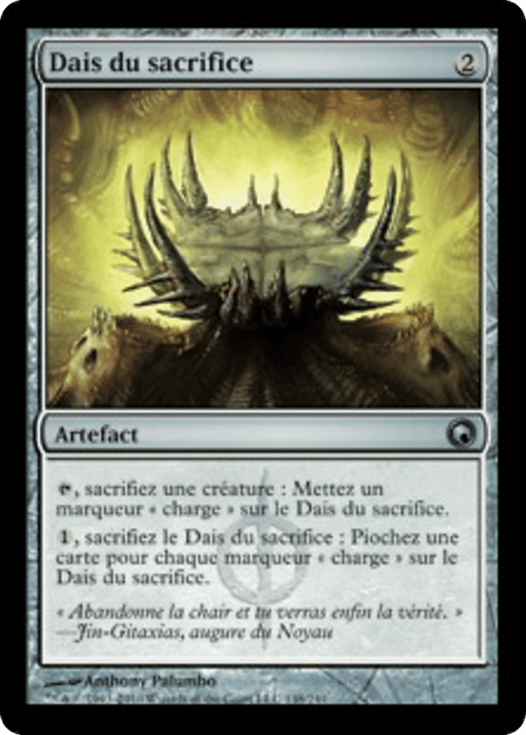 Dais du sacrifice — Scars of Mirrodin — Magic: The Gathering