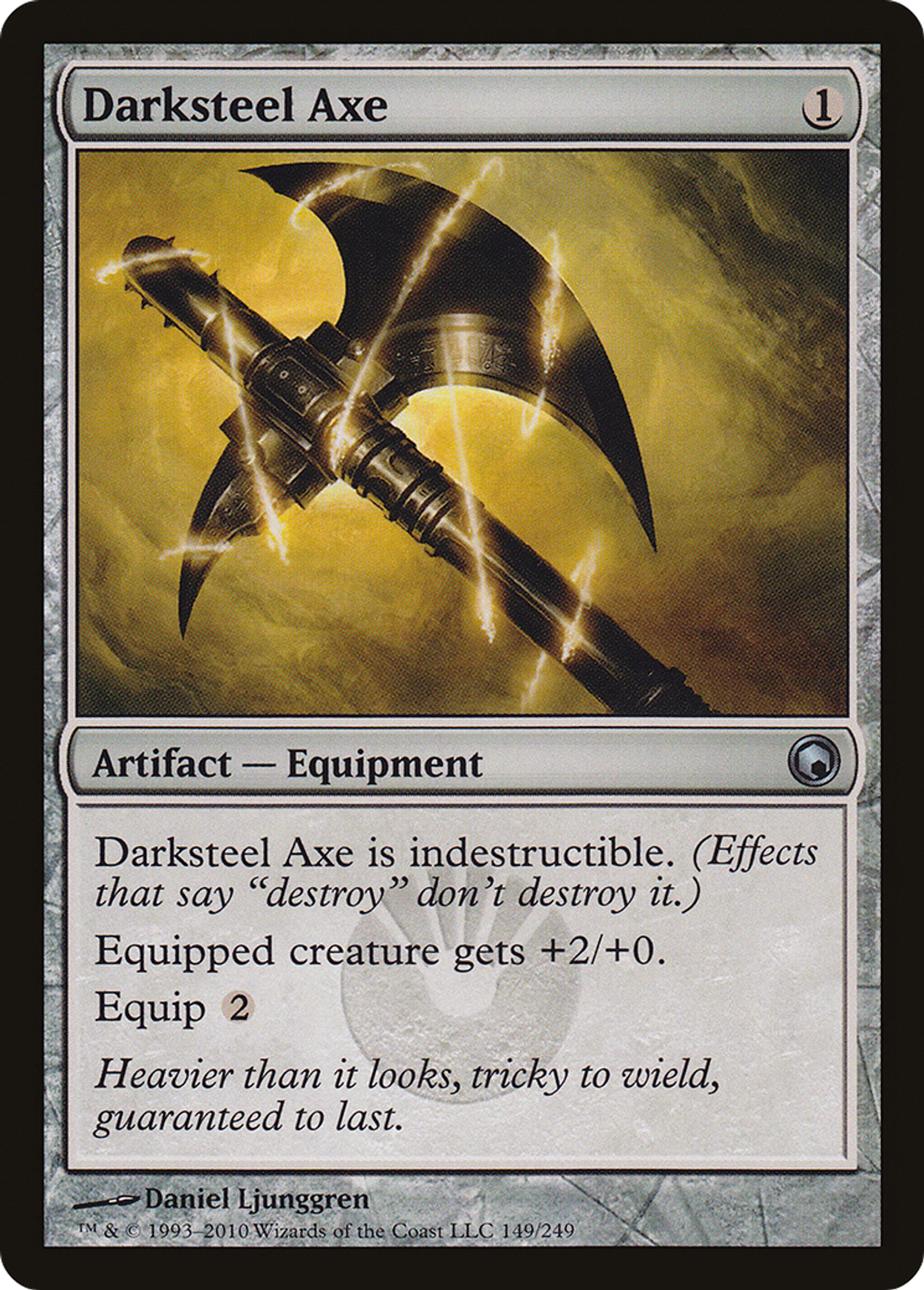 Darksteel Axe — Scars of Mirrodin — Magic: The Gathering