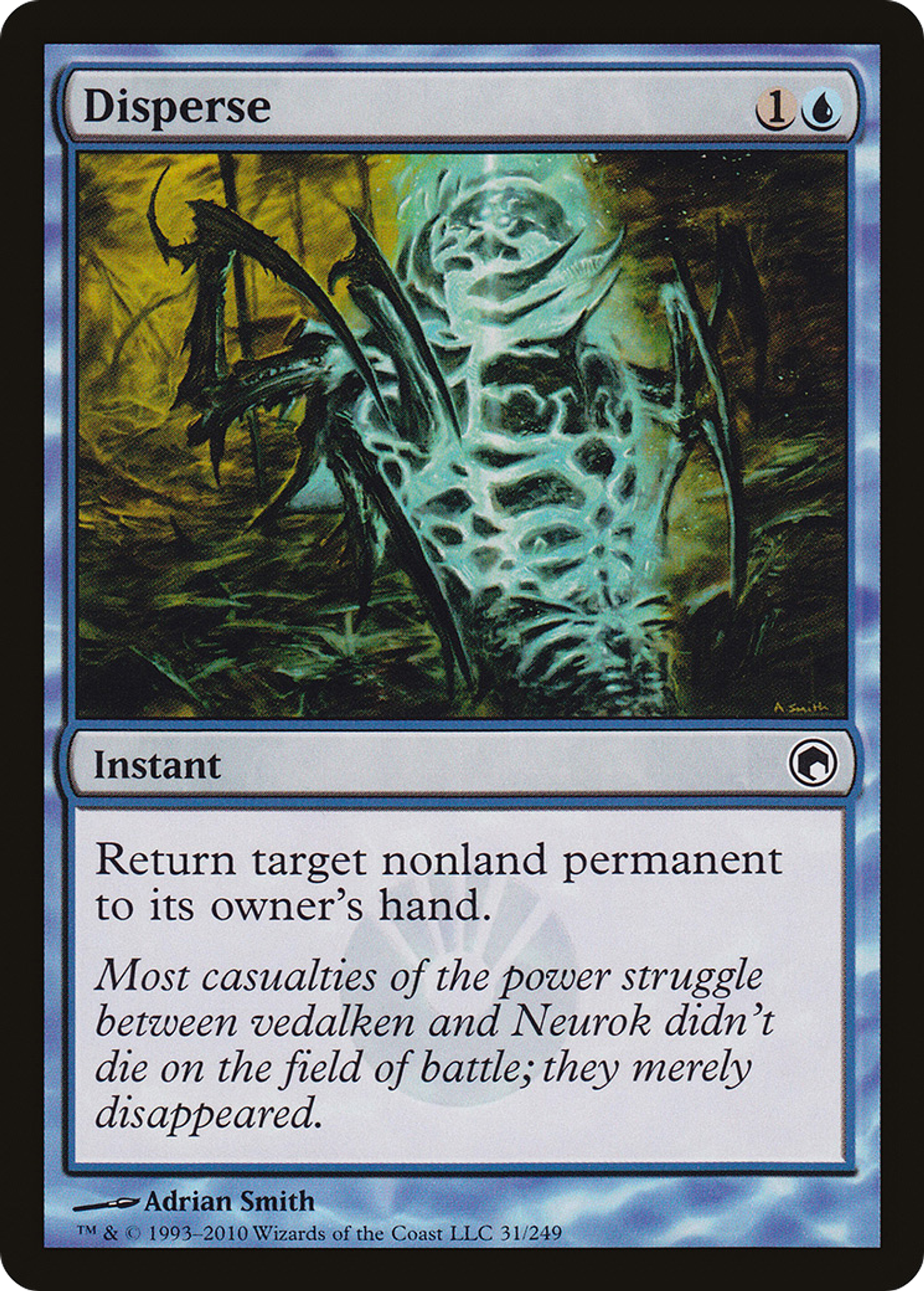Dispersion — Scars of Mirrodin — Magic: The Gathering