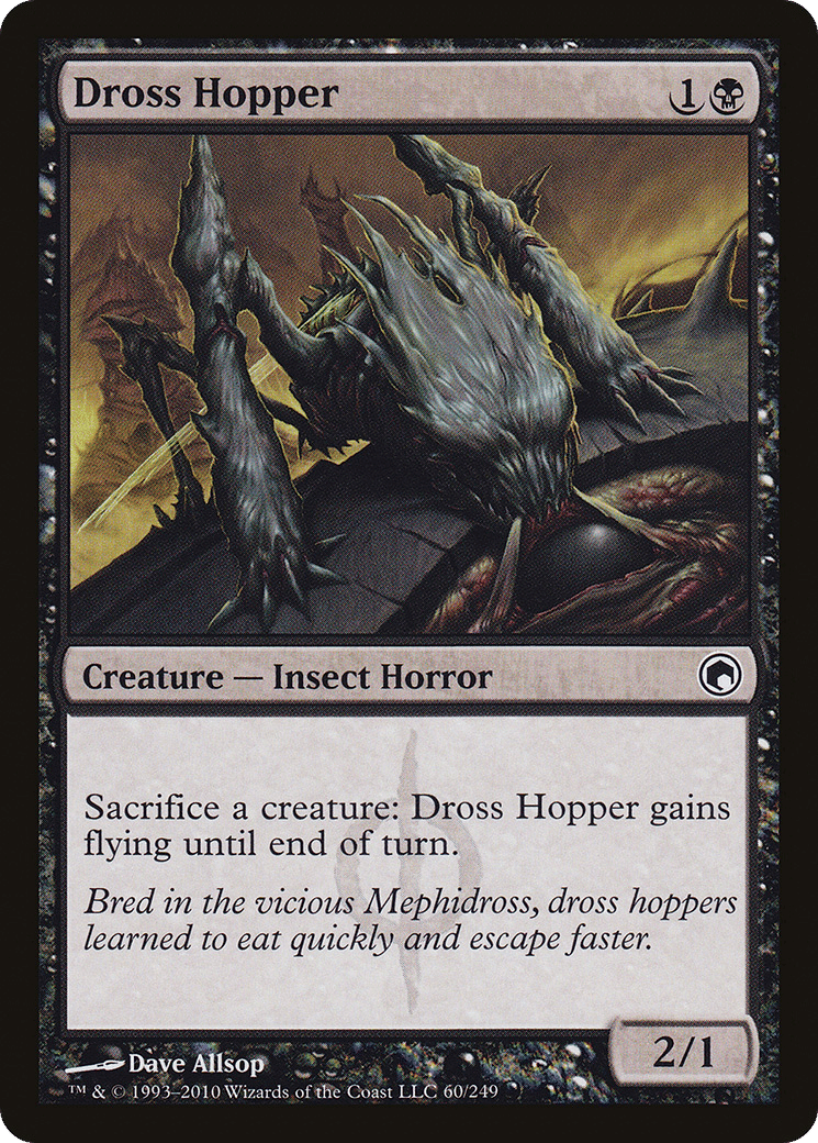 Dross Hopper — Scars of Mirrodin — Magic: The Gathering