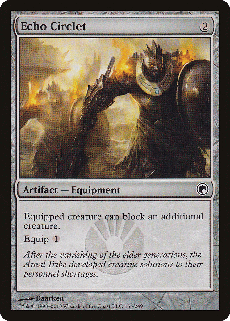Echo Circlet — Scars of Mirrodin — Magic: The Gathering