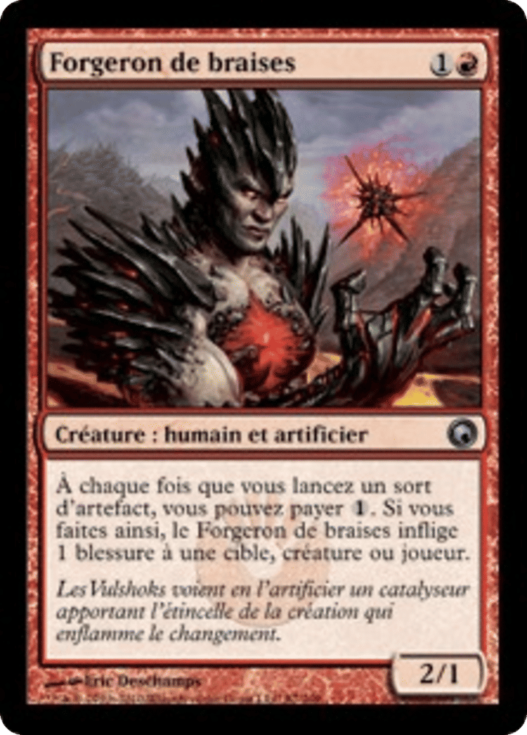 Forgeron de braises — Scars of Mirrodin — Magic: The Gathering
