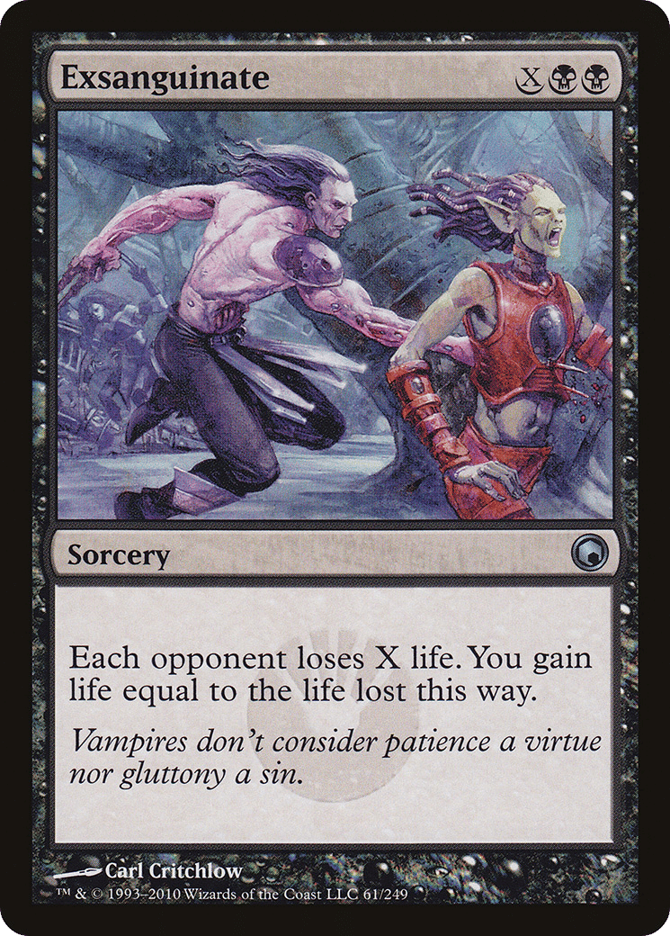 Exsanguinate — Scars of Mirrodin — Magic: The Gathering