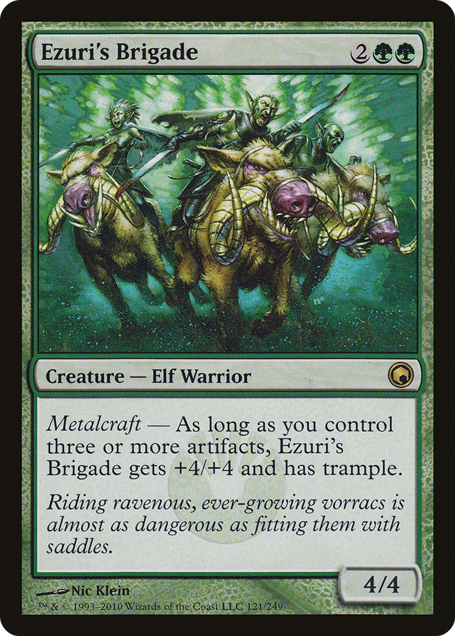Ezuri's Brigade — Scars of Mirrodin — Magic: The Gathering