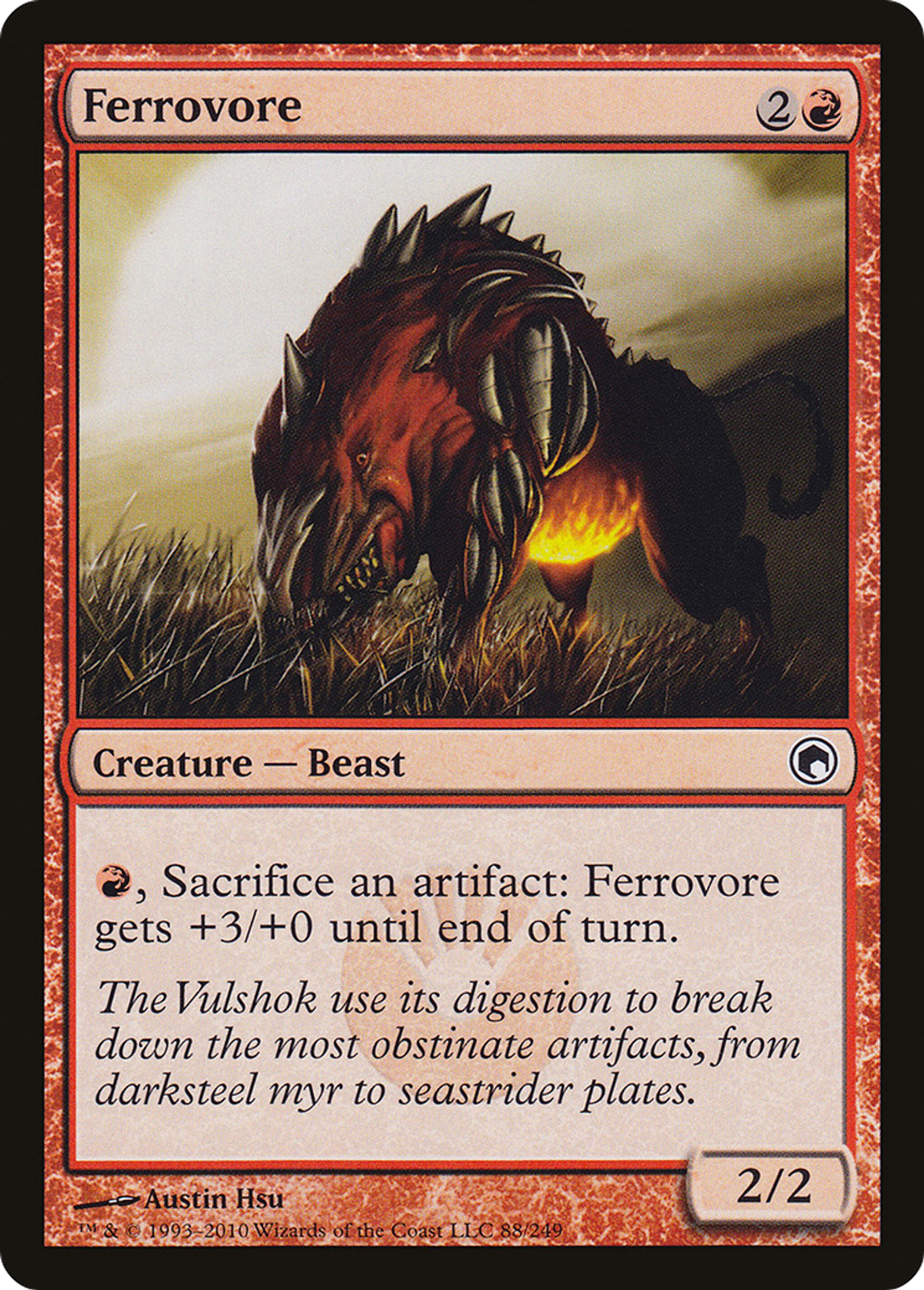 Ferrovore — Scars of Mirrodin — Magic: The Gathering