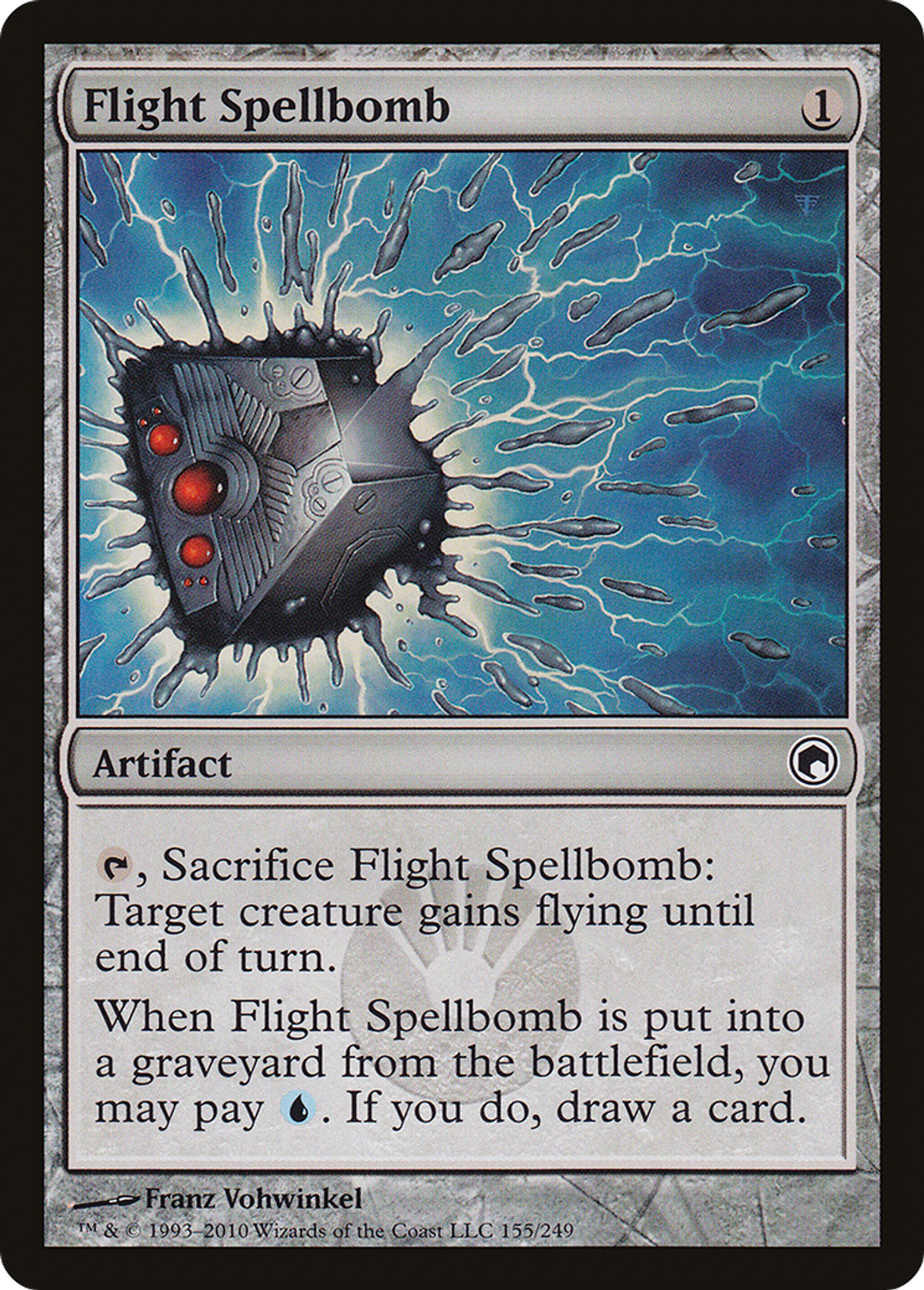 Flight Spellbomb — Scars of Mirrodin — Magic: The Gathering