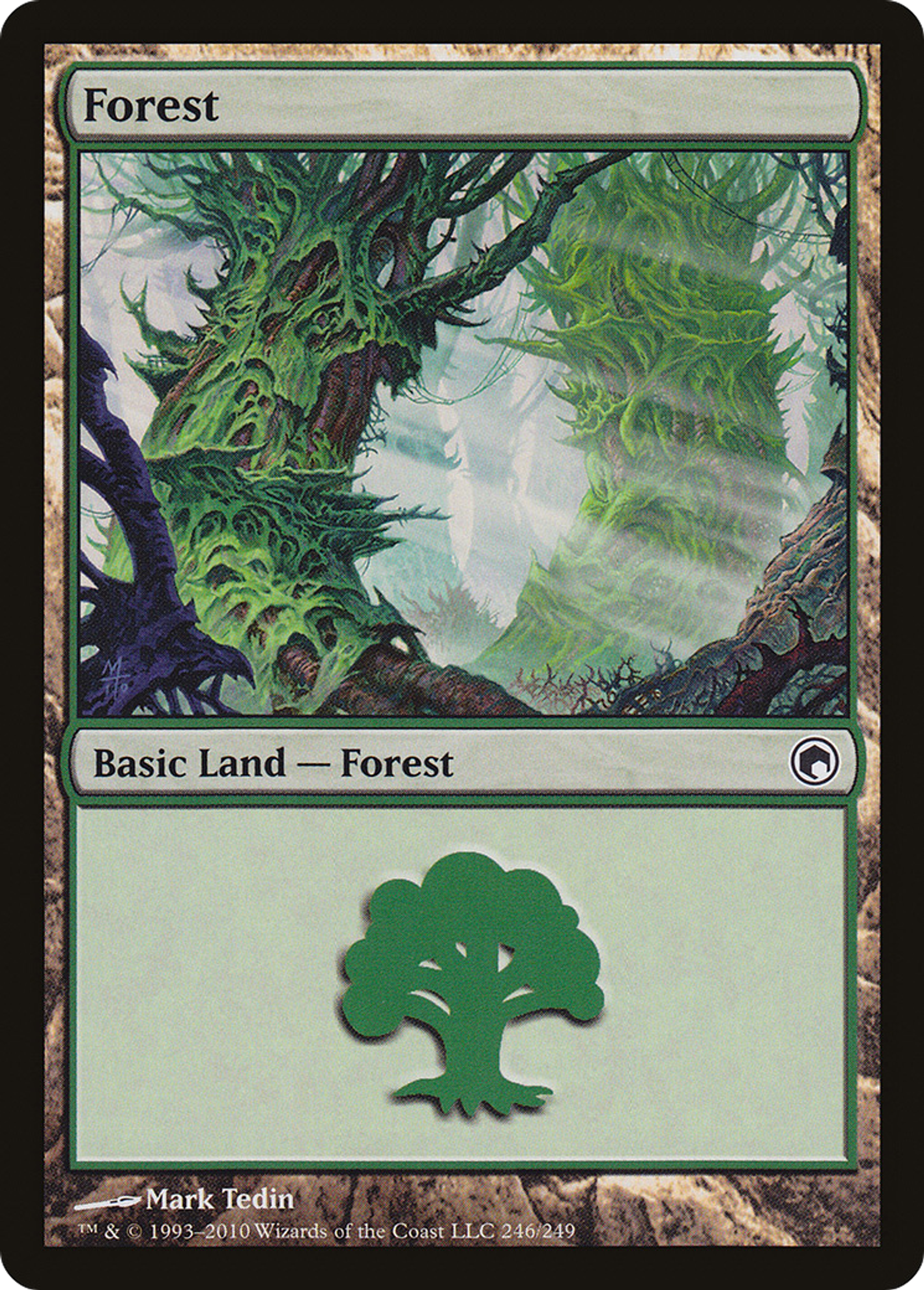 Forest — Scars of Mirrodin — Magic: The Gathering