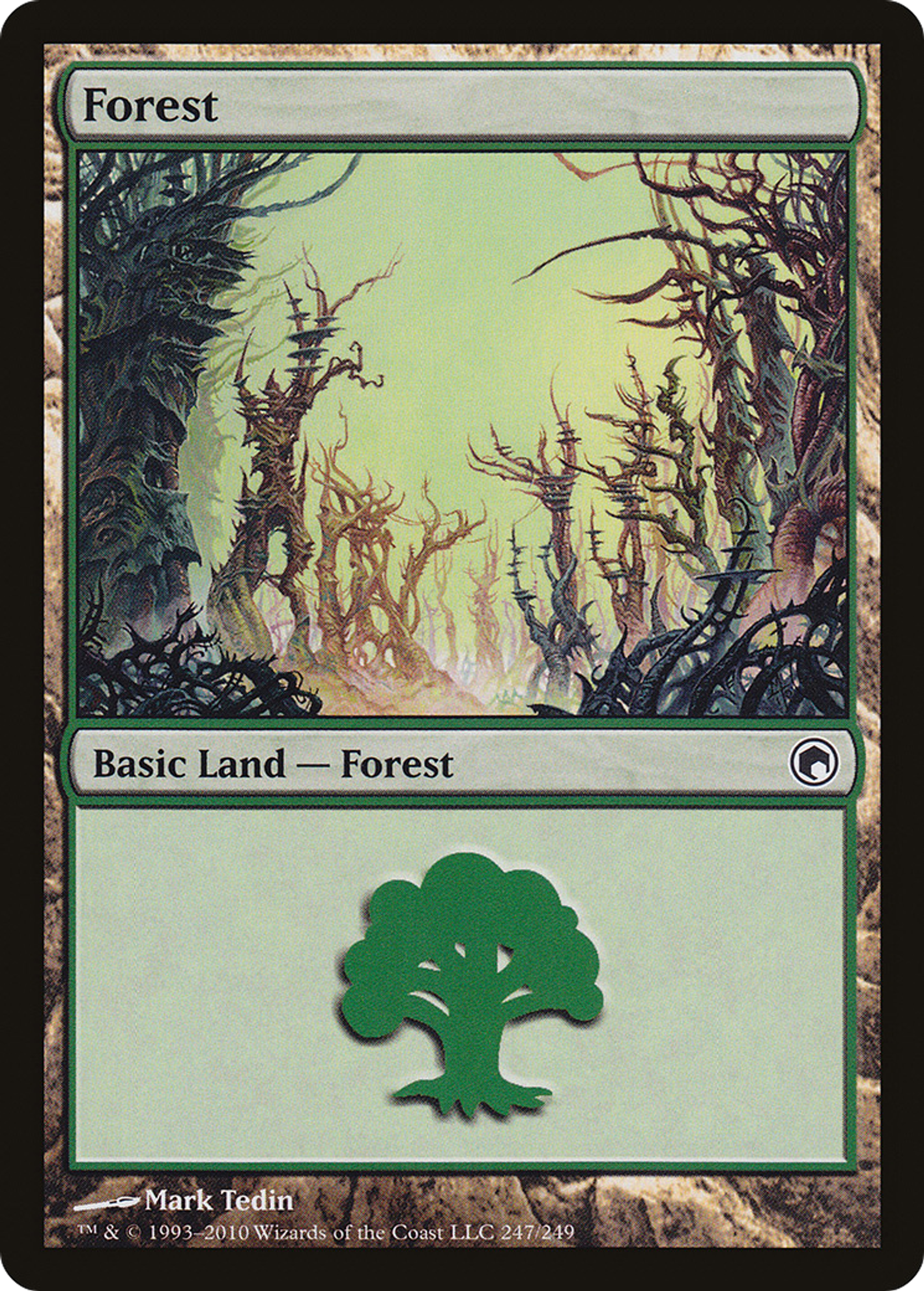 Forest — Scars of Mirrodin — Magic: The Gathering