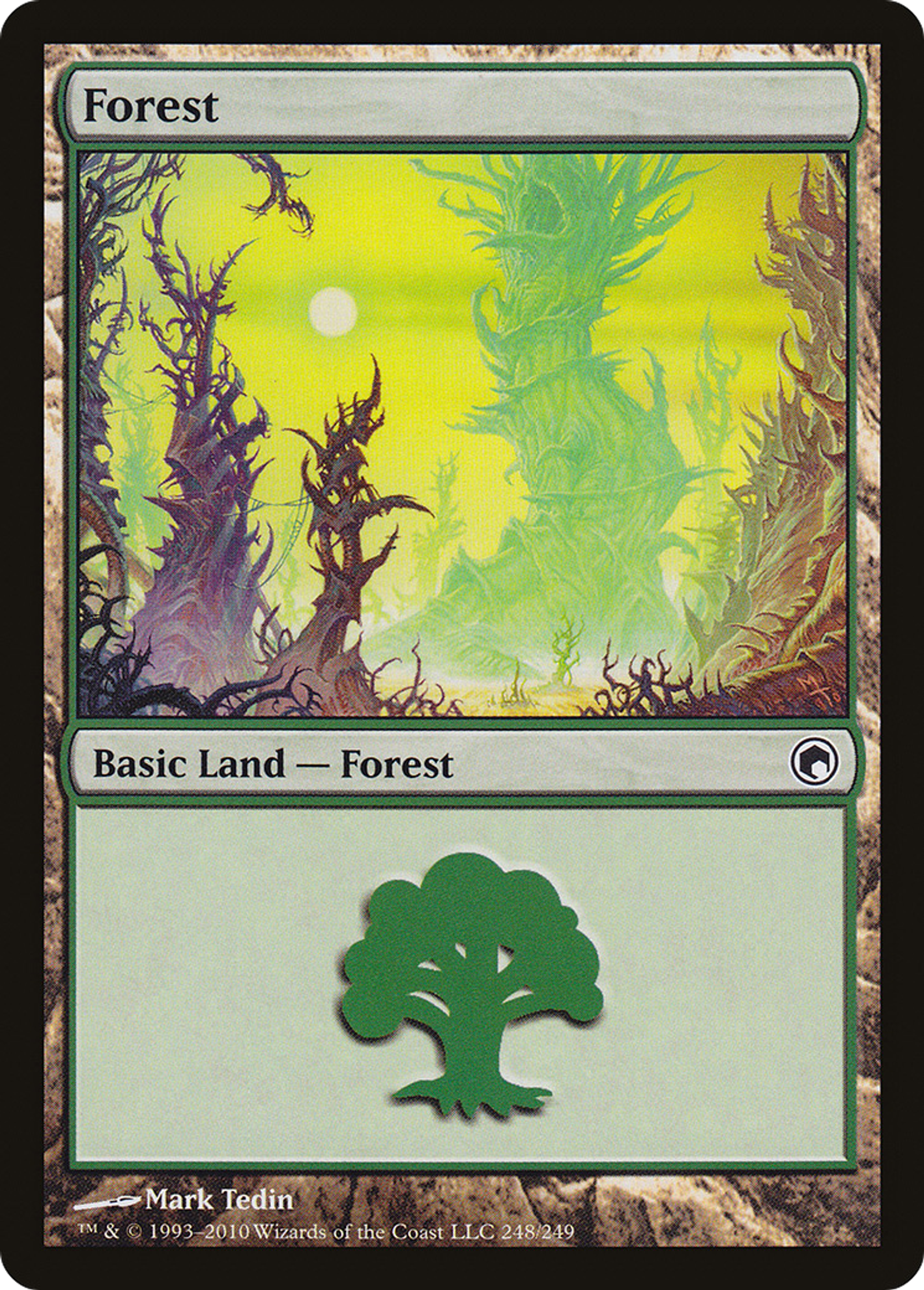 Forest — Scars of Mirrodin — Magic: The Gathering