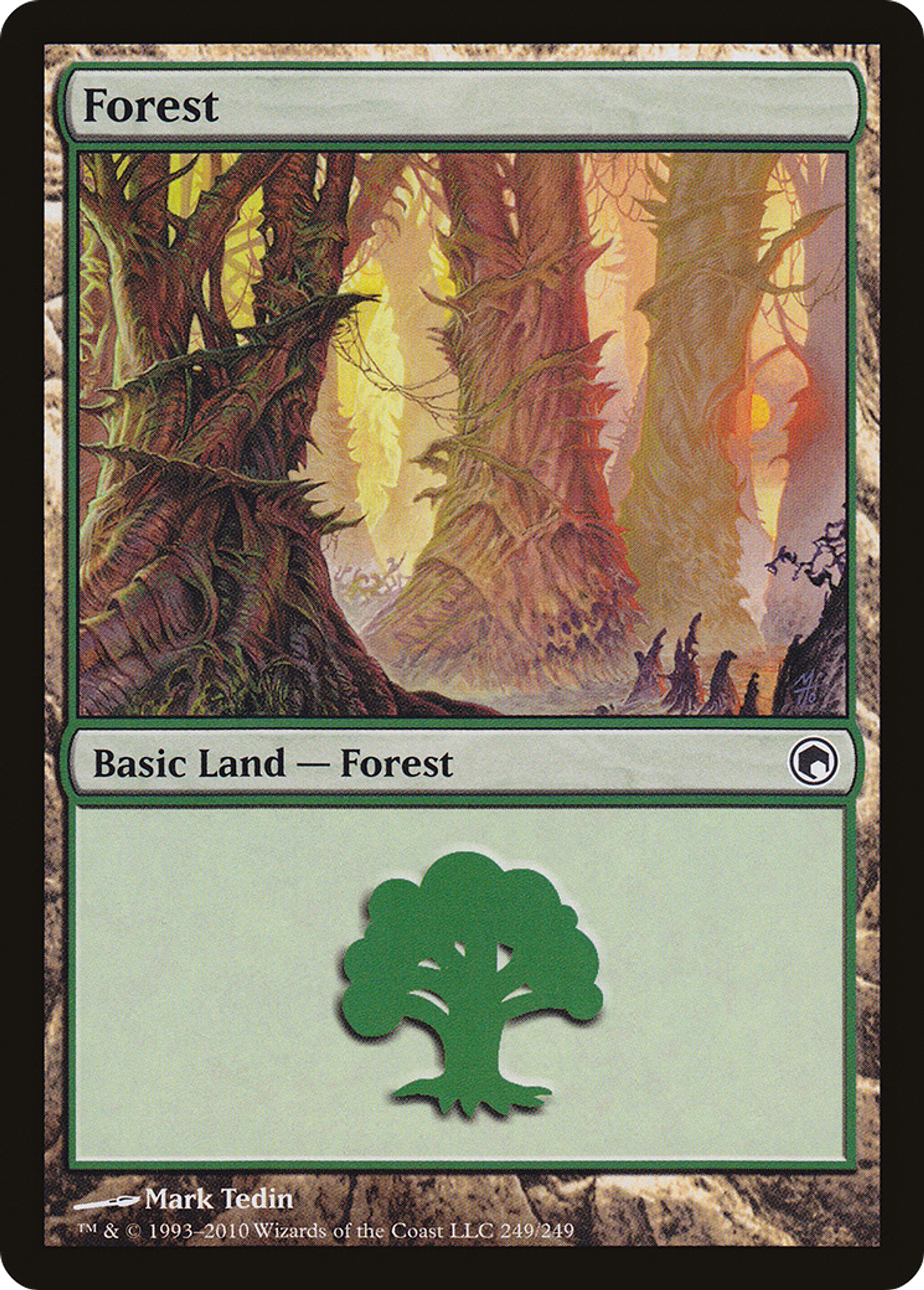 Forest — Scars of Mirrodin — Magic: The Gathering