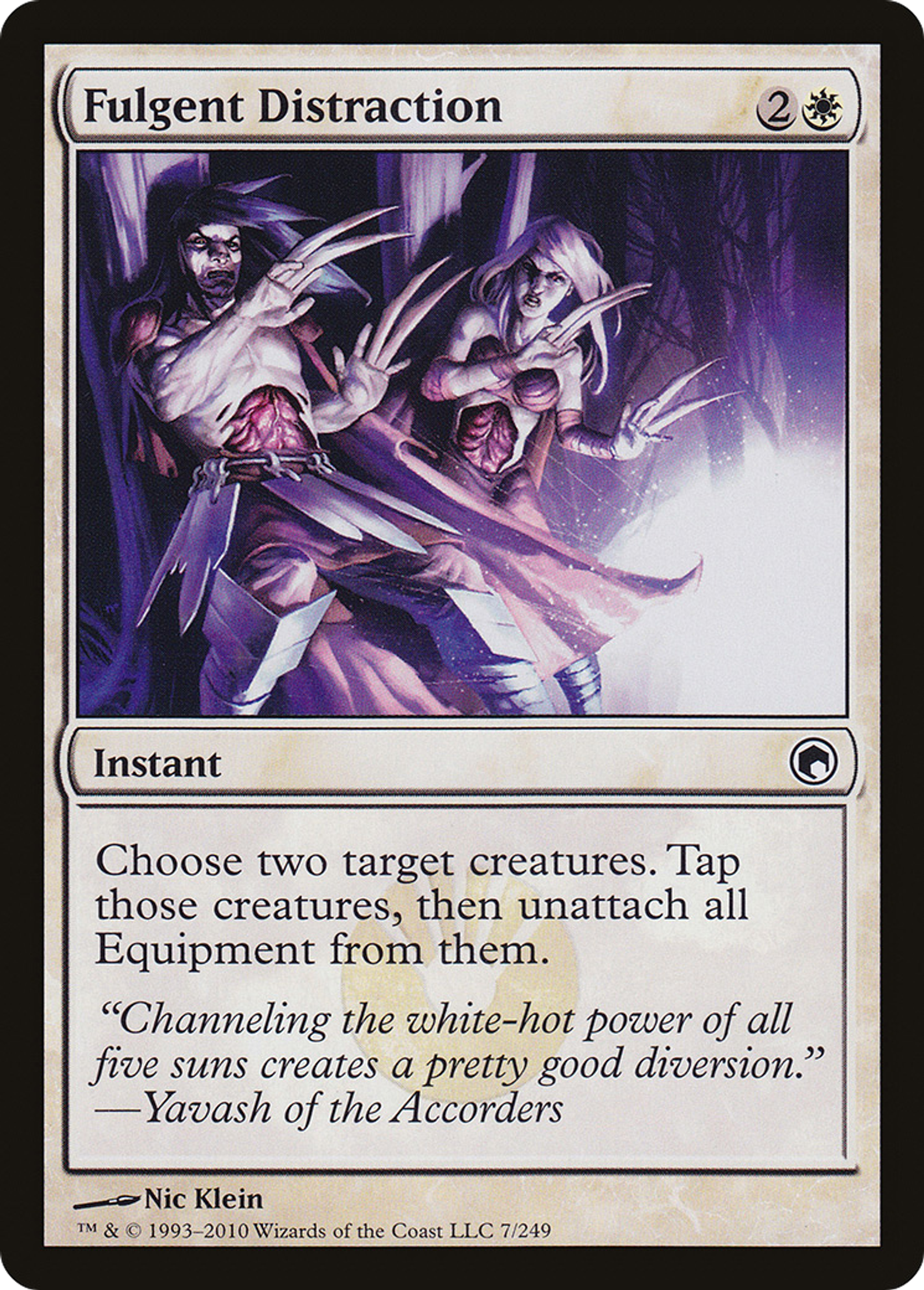 Fulgent Distraction — Scars of Mirrodin — Magic: The Gathering