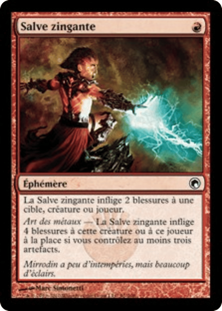Salve zingante — Scars of Mirrodin — Magic: The Gathering