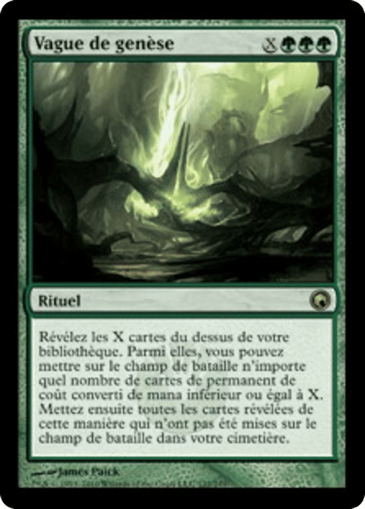 Vague de genèse — Scars of Mirrodin — Magic: The Gathering