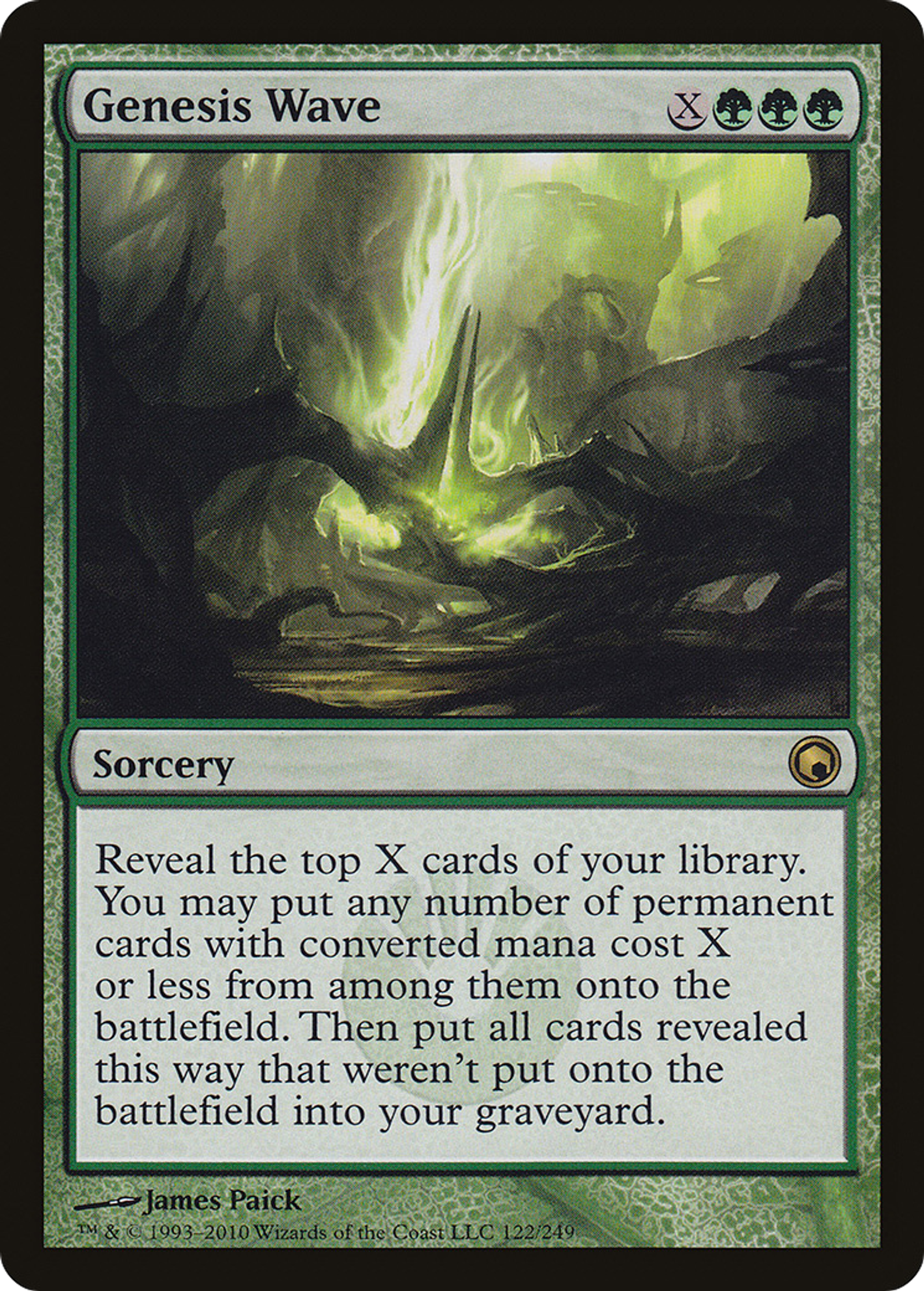 Genesis Wave — Scars of Mirrodin — Magic: The Gathering
