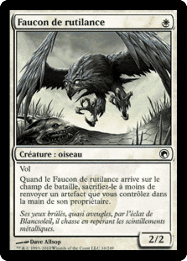 Faucon de rutilance — Scars of Mirrodin — Magic: The Gathering