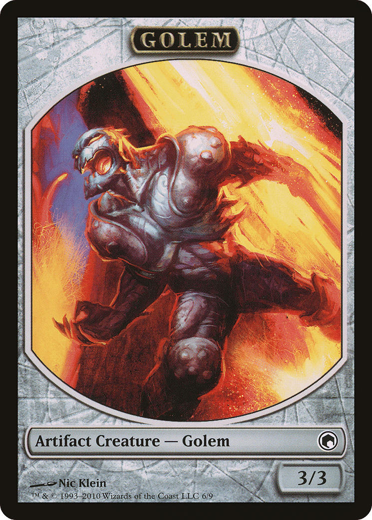 Golem — Scars of Mirrodin — Magic: The Gathering