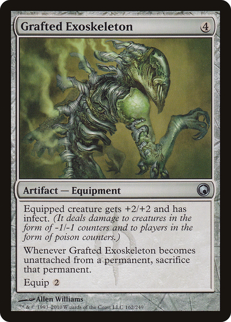 Grafted Exoskeleton — Scars of Mirrodin — Magic: The Gathering