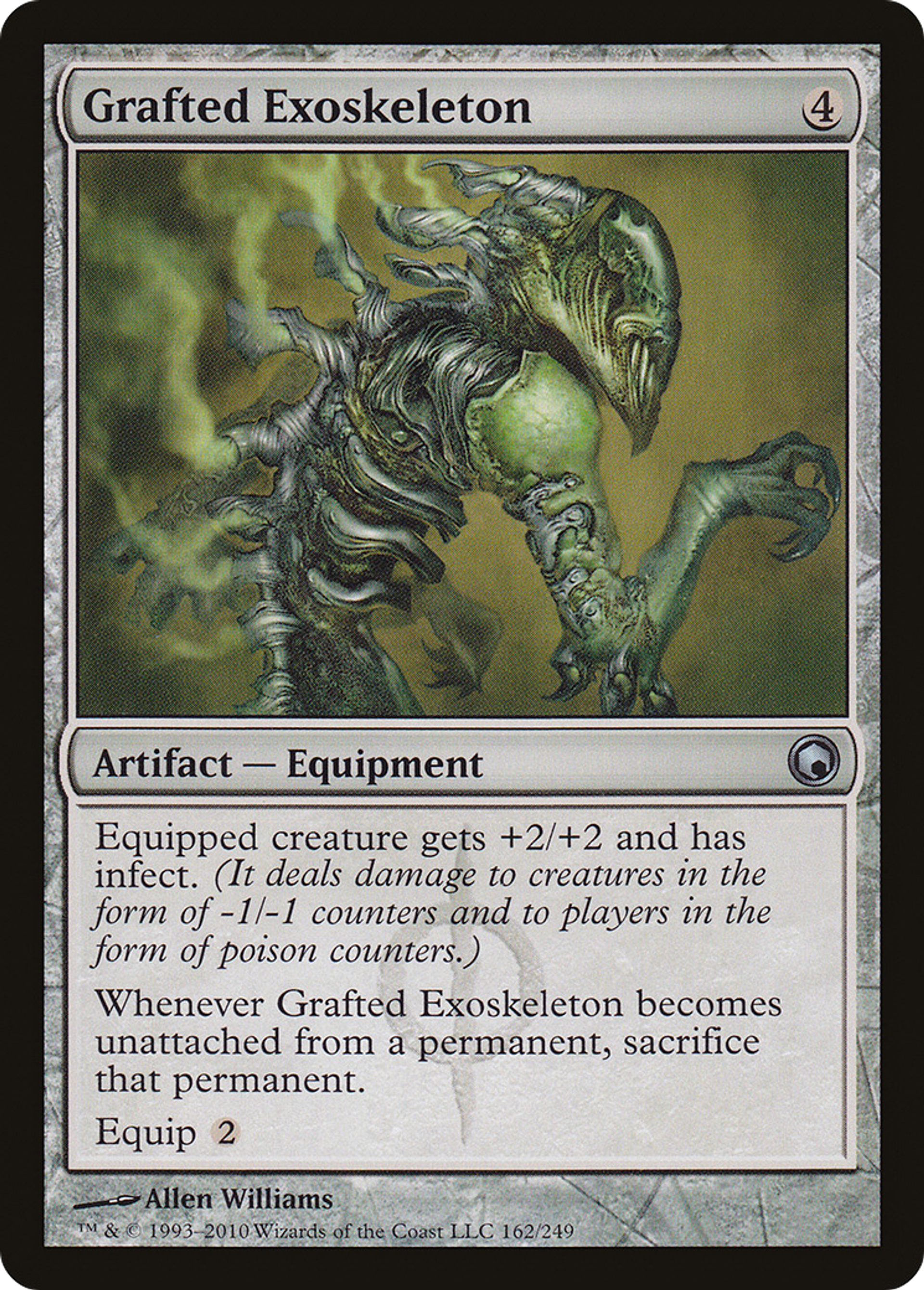 Grafted Exoskeleton — Scars of Mirrodin — Magic: The Gathering