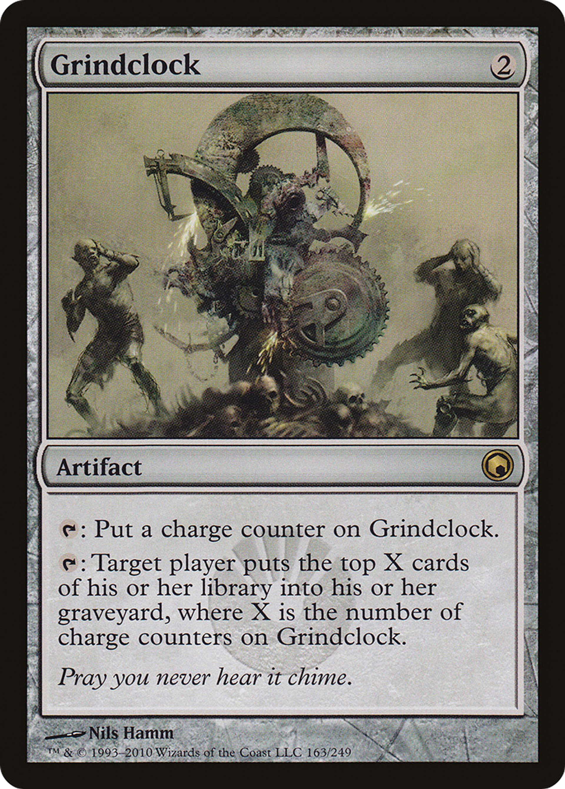 Grindclock — Scars of Mirrodin — Magic: The Gathering