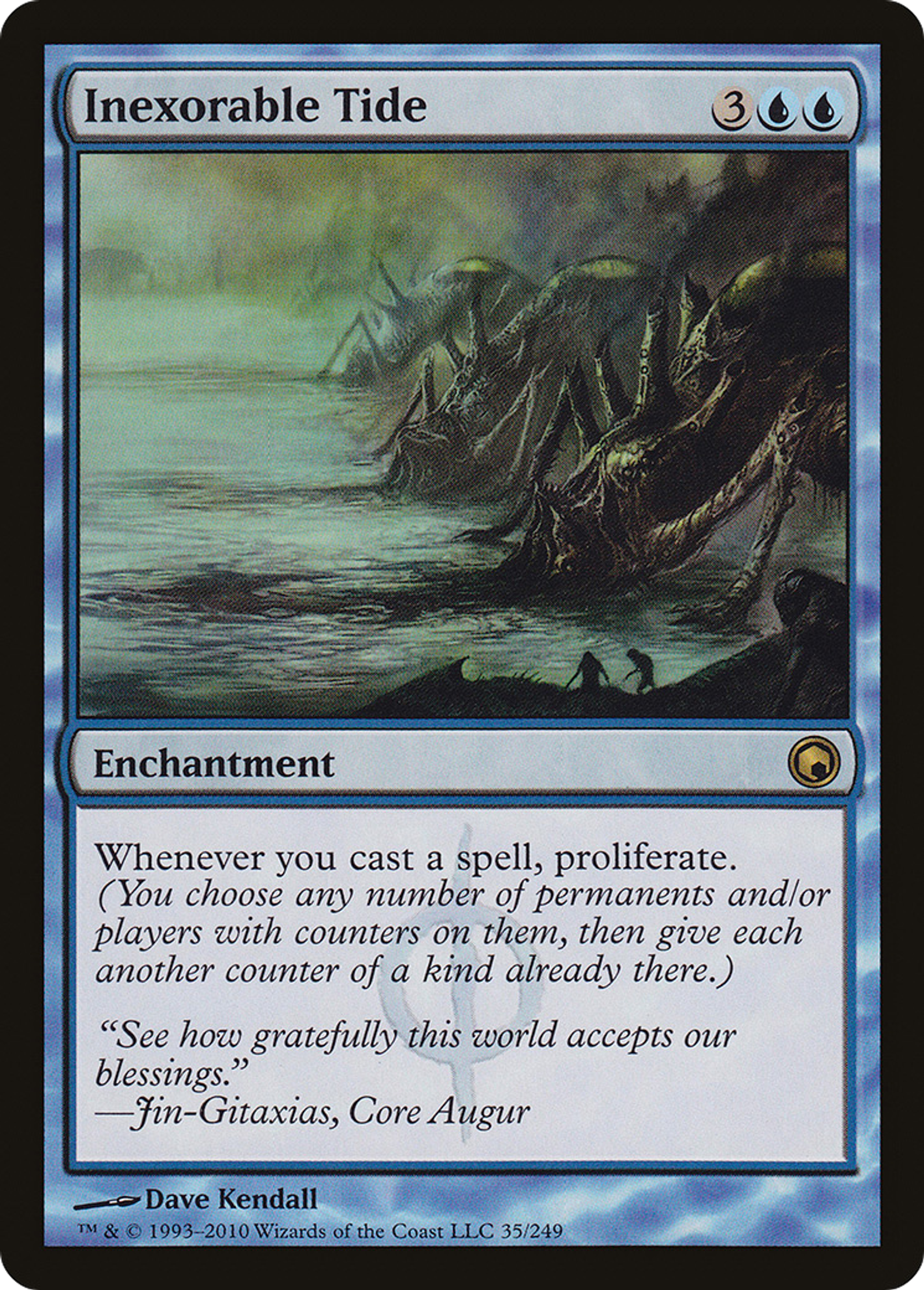 Inexorable Tide — Scars of Mirrodin — Magic: The Gathering