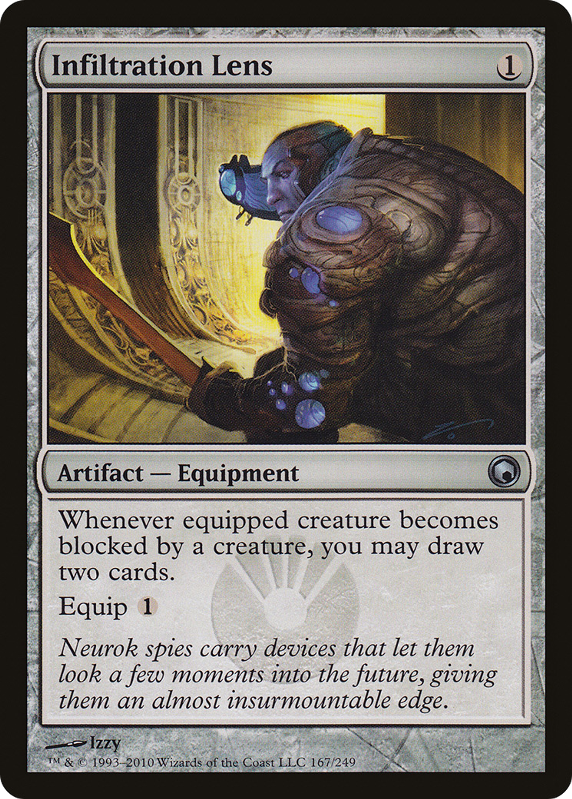 Infiltration Lens — Scars of Mirrodin — Magic: The Gathering