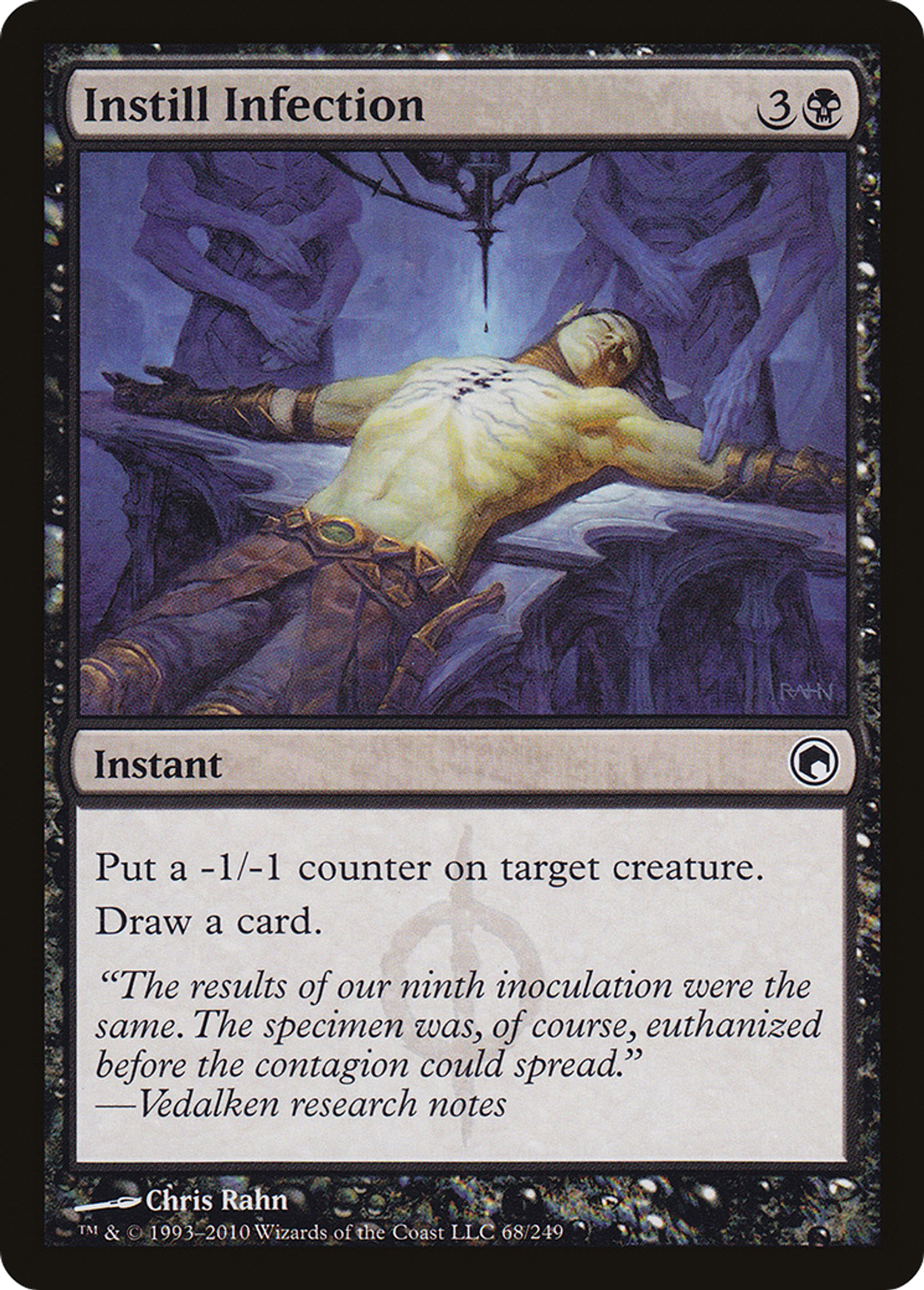 Instill Infection — Scars of Mirrodin — Magic: The Gathering