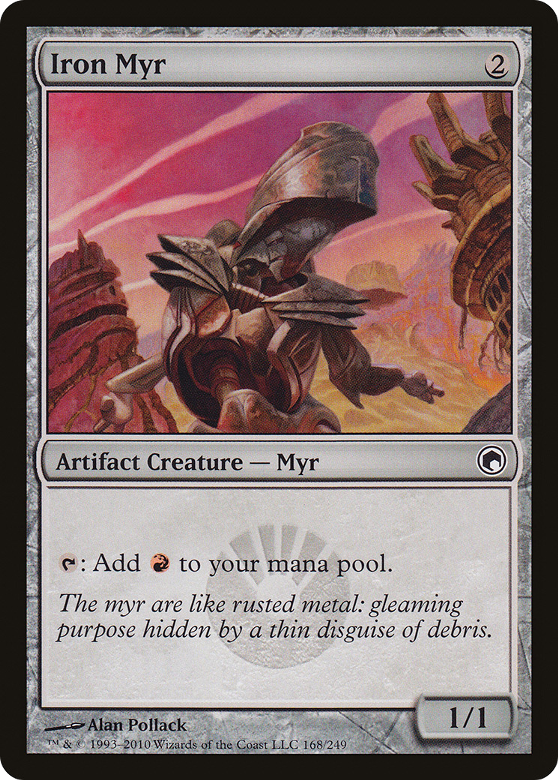 Iron Myr — Scars of Mirrodin — Magic: The Gathering