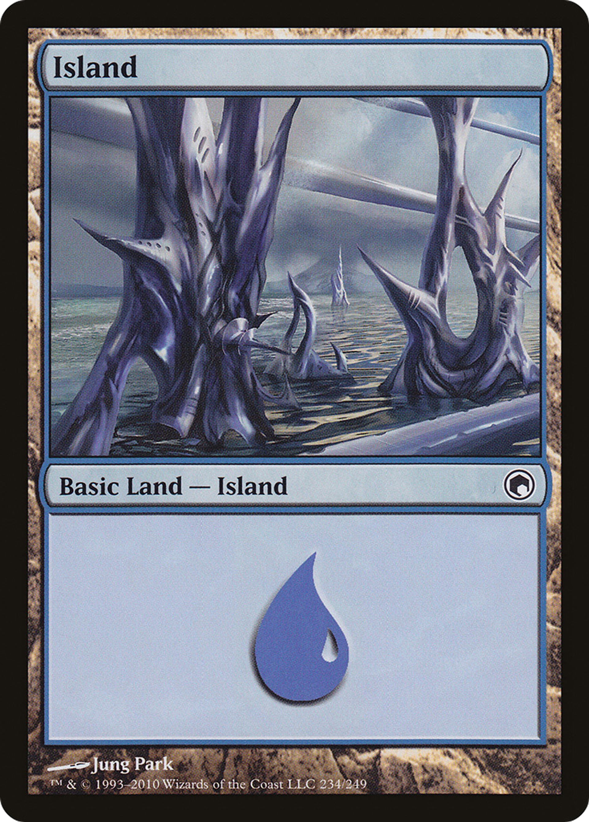 Island — Scars of Mirrodin — Magic: The Gathering