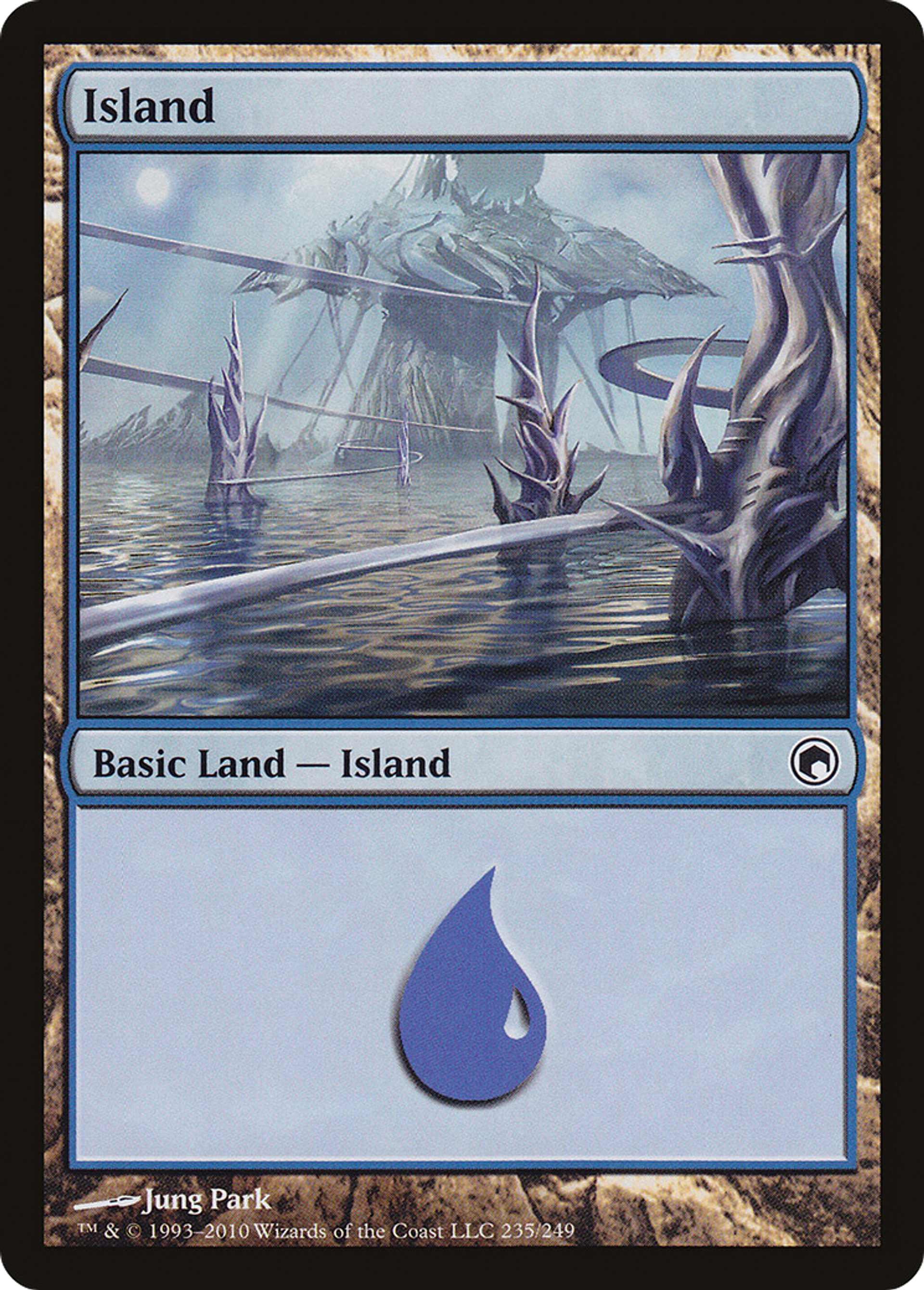 Island — Scars of Mirrodin — Magic: The Gathering