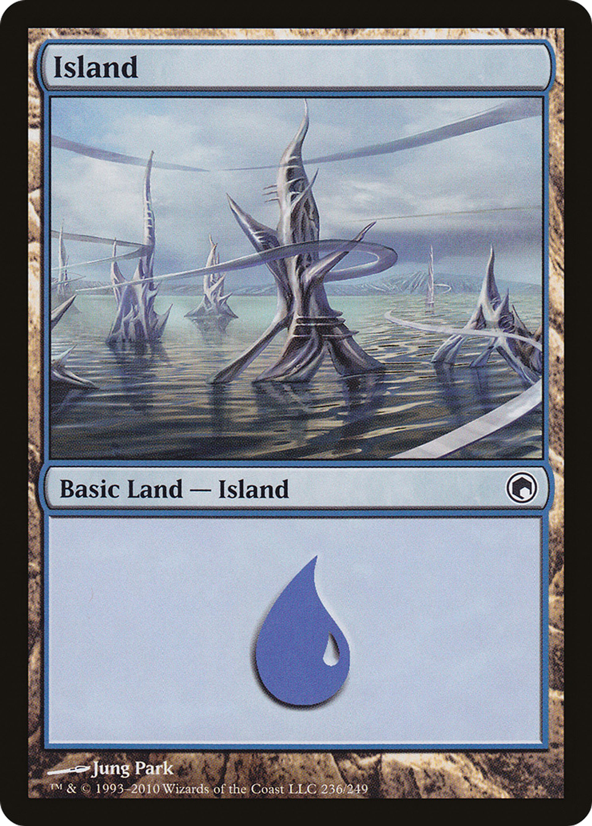 Island — Scars of Mirrodin — Magic: The Gathering