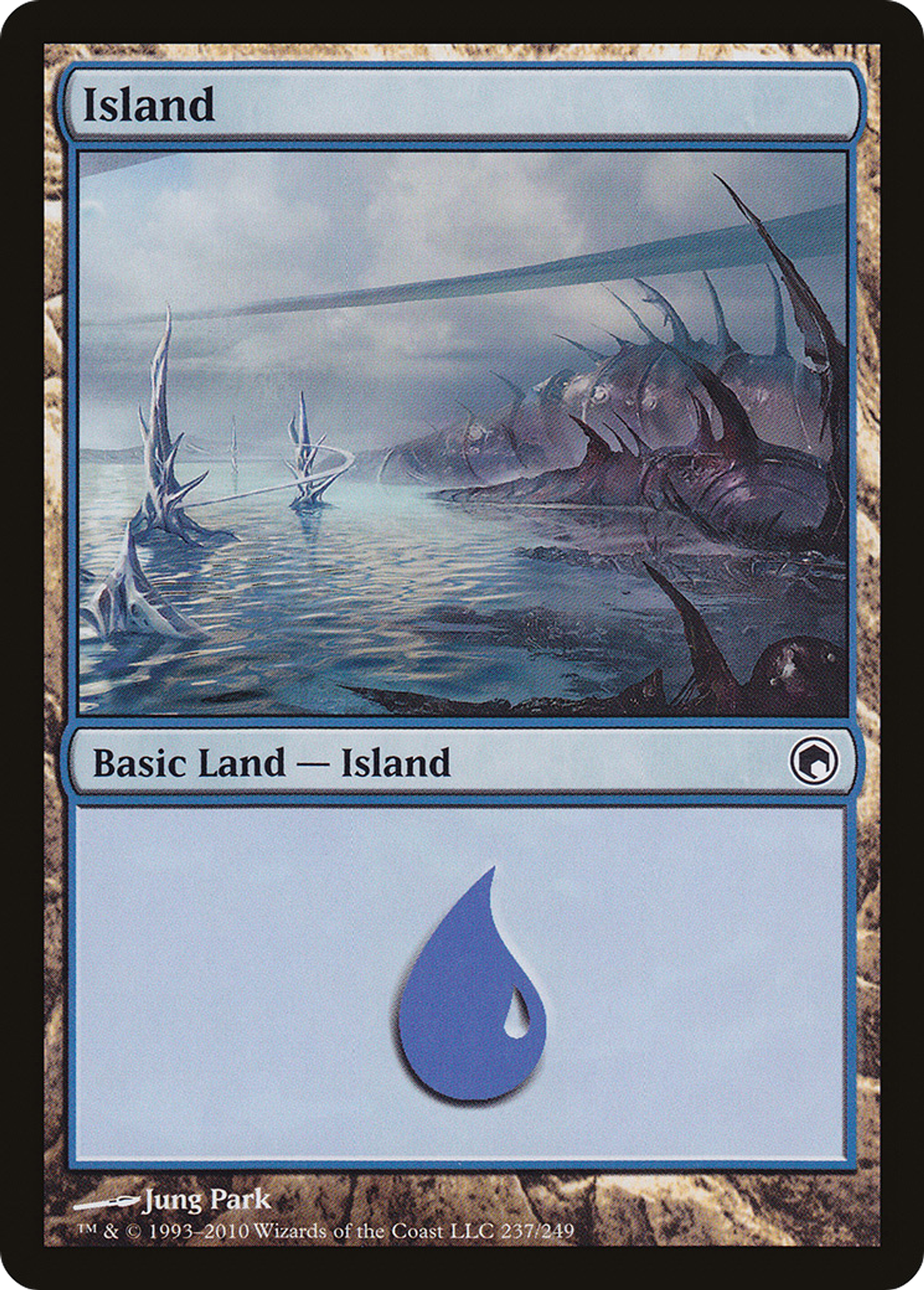 Island — Scars of Mirrodin — Magic: The Gathering