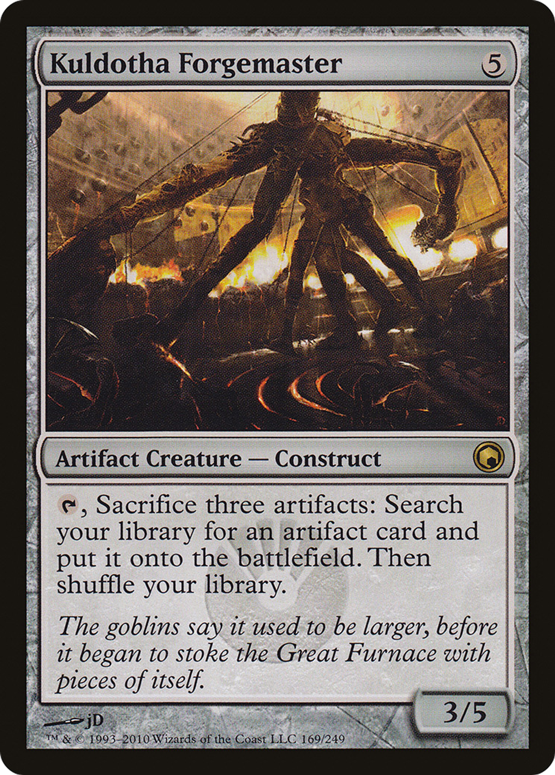 Maître-forgeron de Kuldotha — Scars of Mirrodin — Magic: The Gathering