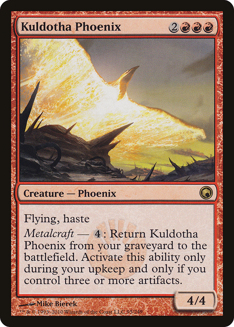 Kuldotha Phoenix — Scars of Mirrodin — Magic: The Gathering