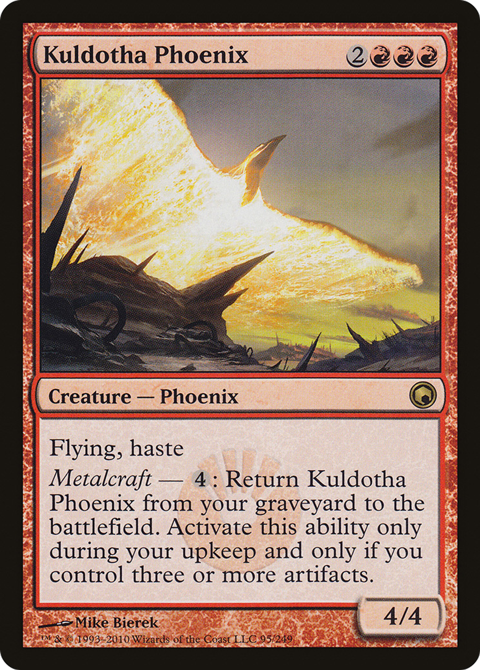 Kuldotha Phoenix — Scars of Mirrodin — Magic: The Gathering