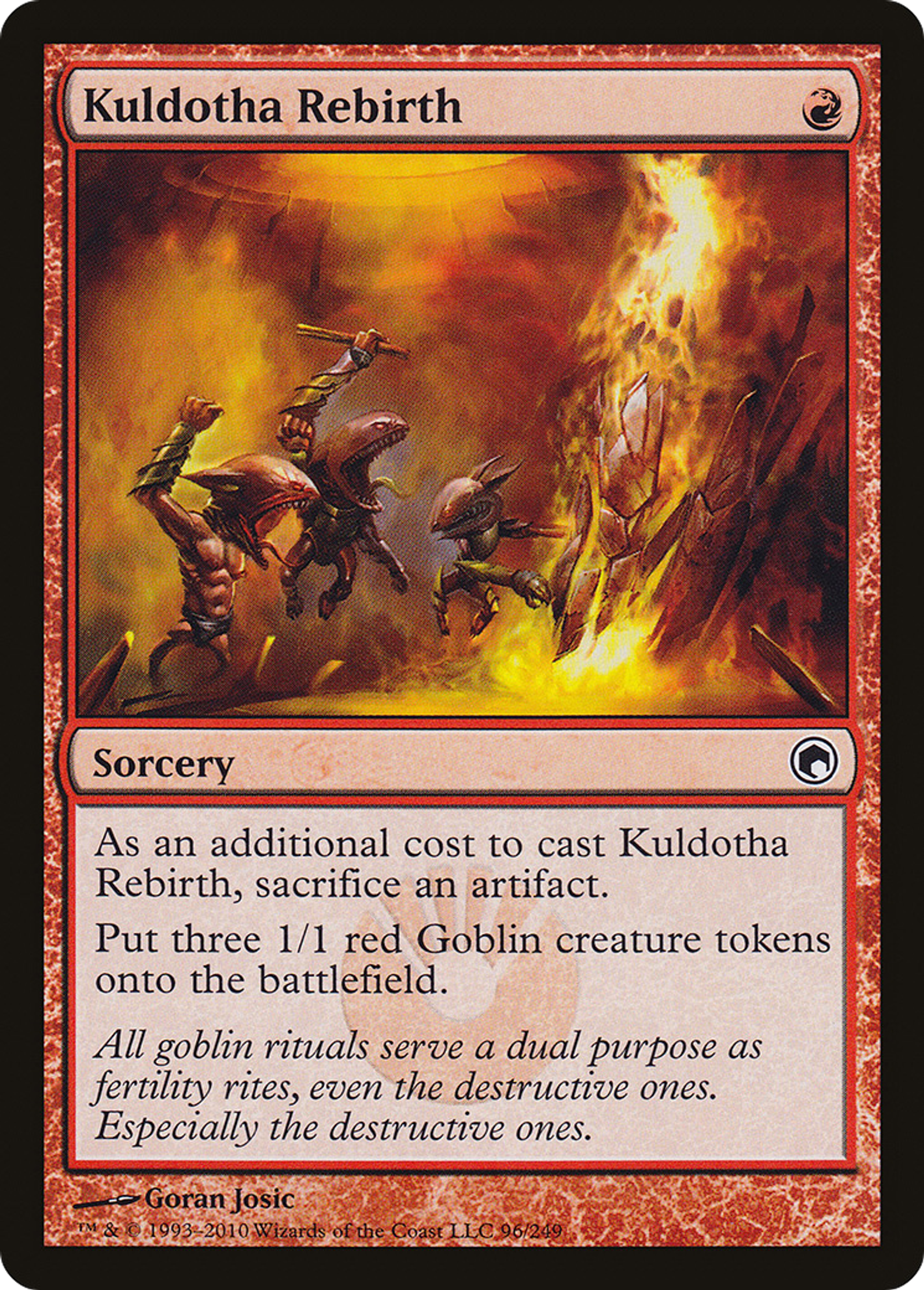 Kuldotha Rebirth — Scars of Mirrodin — Magic: The Gathering