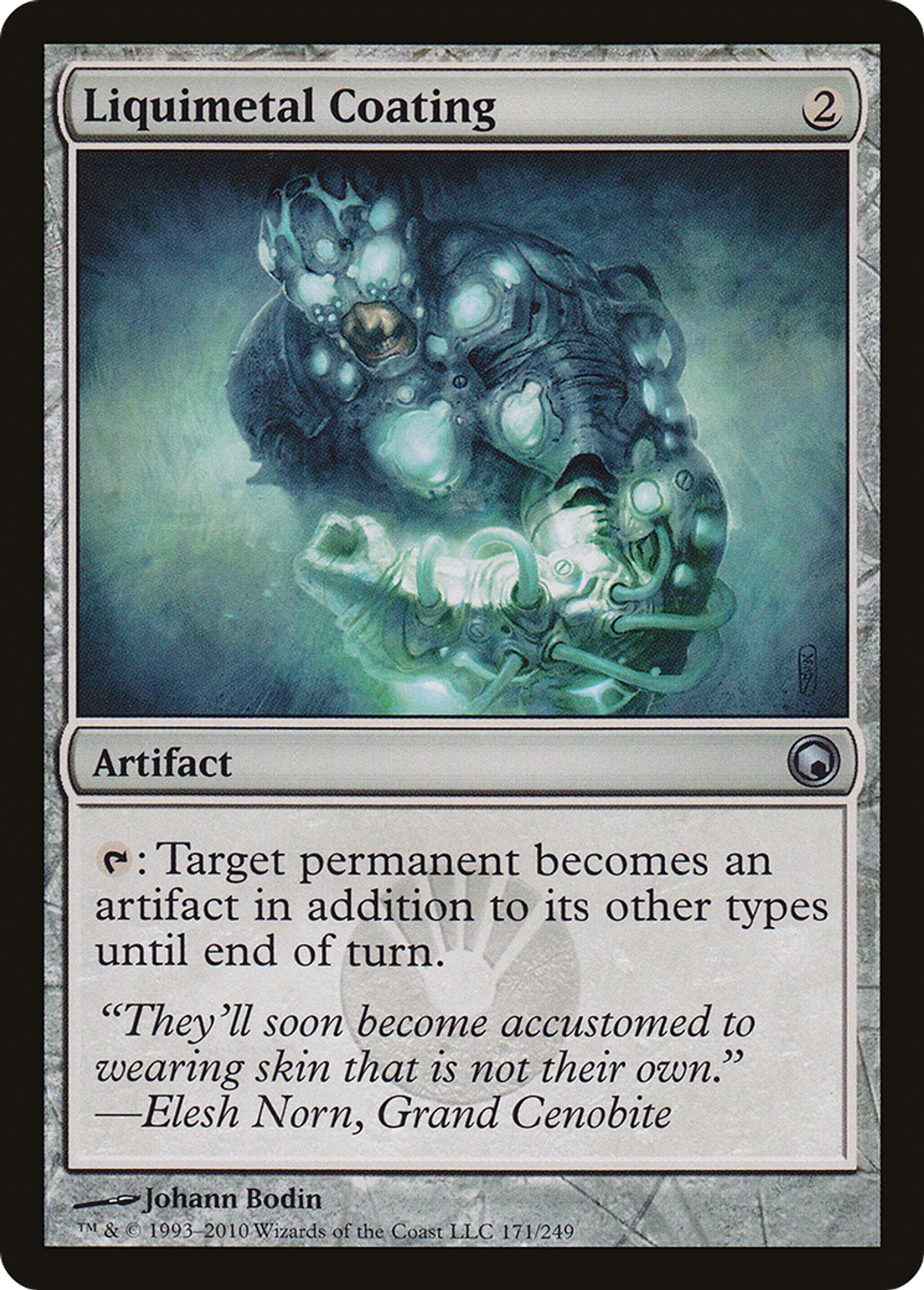 Liquimetal Coating — Scars of Mirrodin — Magic: The Gathering