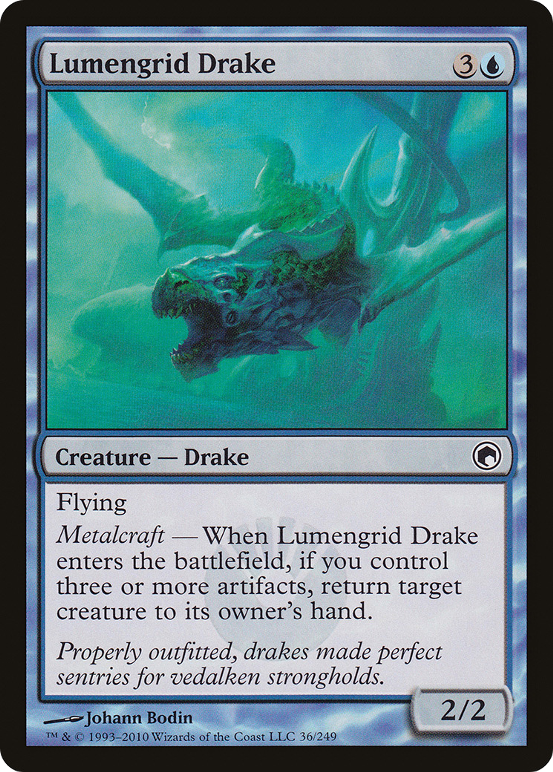Drakôn de Lumengrid — Scars of Mirrodin — Magic: The Gathering
